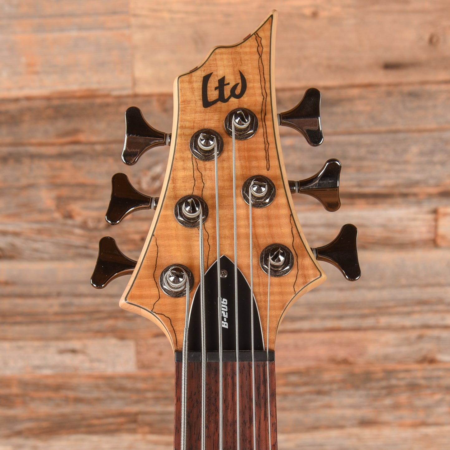 LTD B-206 Spalted Maple 2020 Bass Guitars