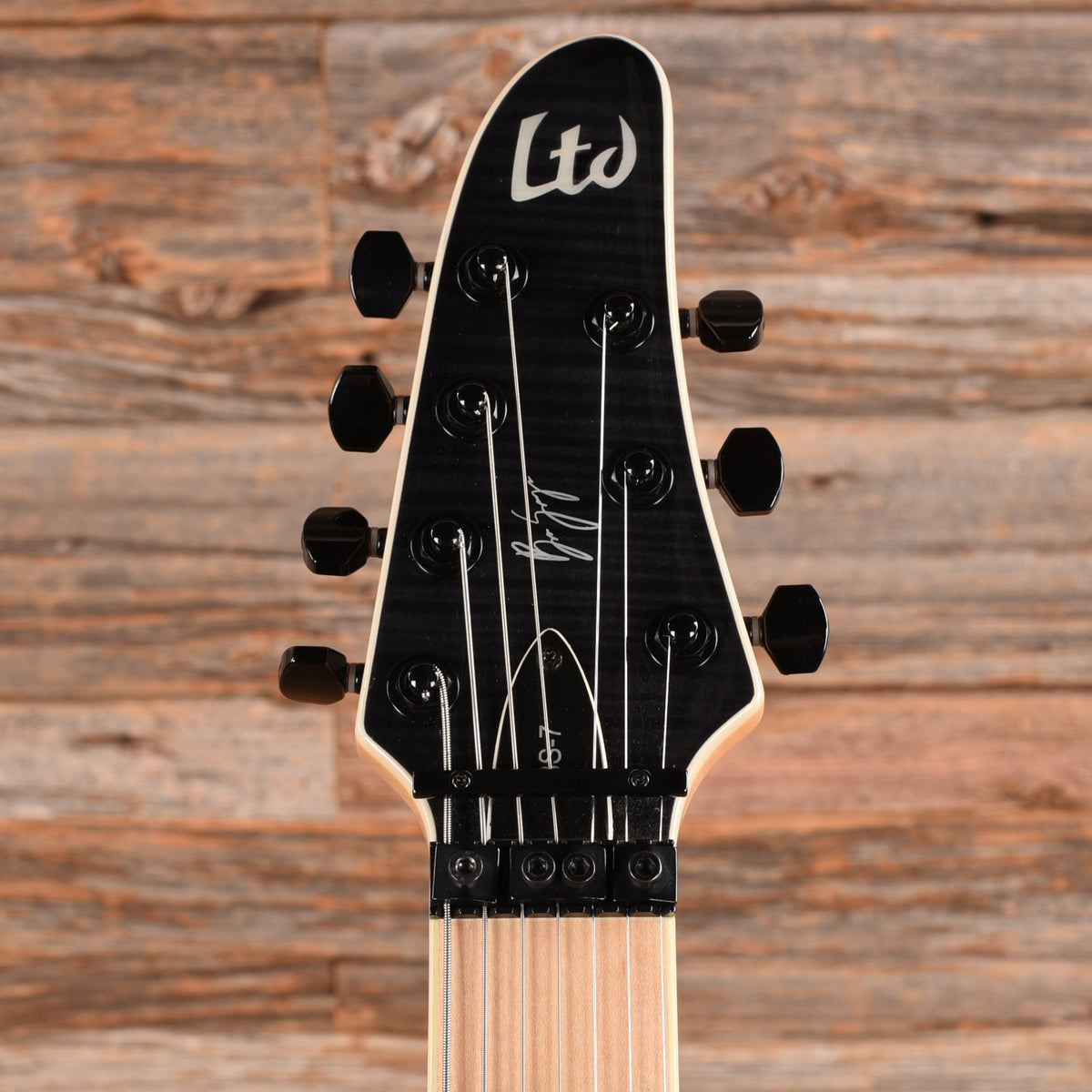 LTD BS-7 Ben Savage Signature Transparent Black 2015 Electric Guitars