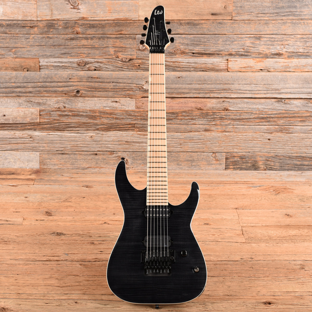 LTD BS-7 Ben Savage Signature Transparent Black 2015 Electric Guitars