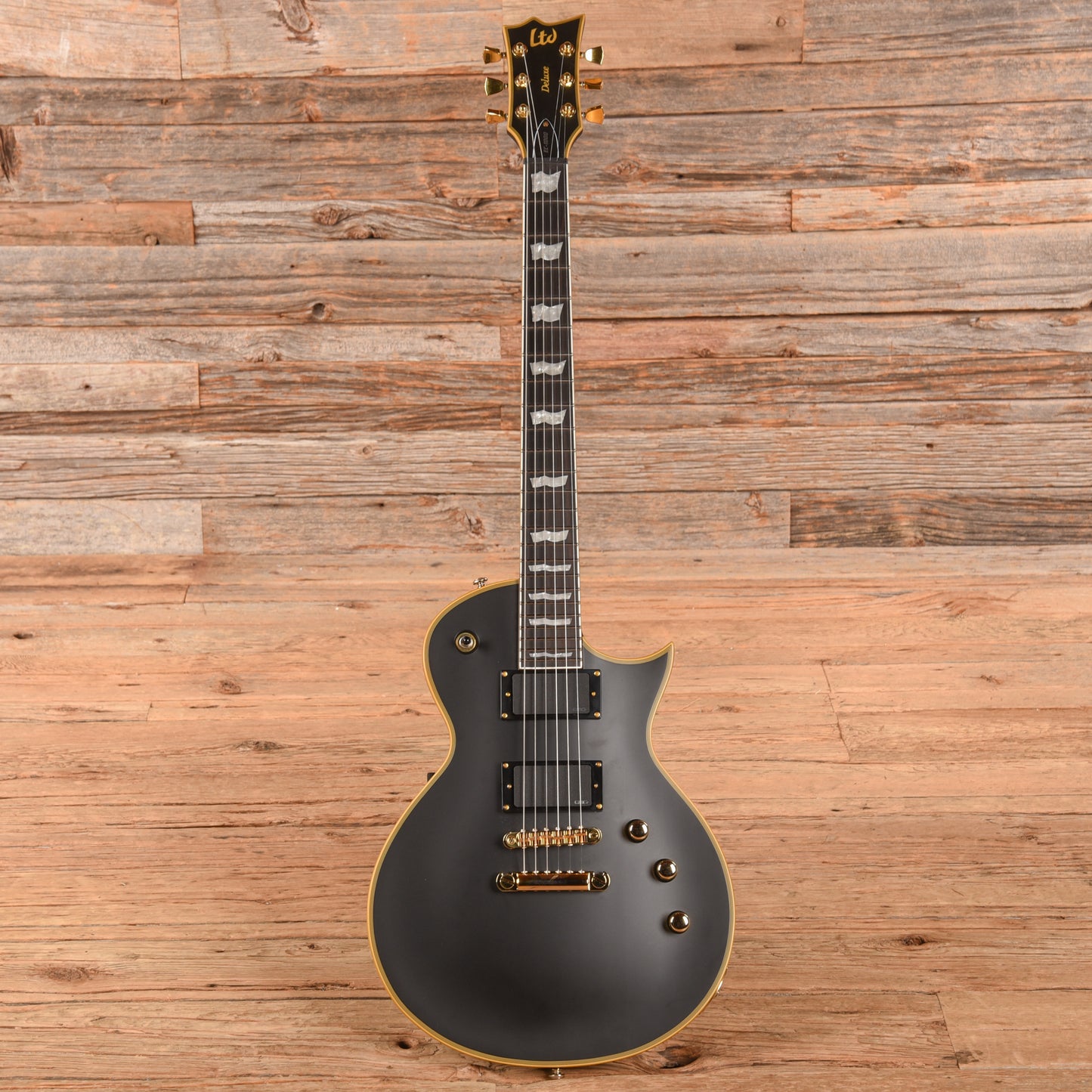 LTD EC-1000 Matte Black Electric Guitars
