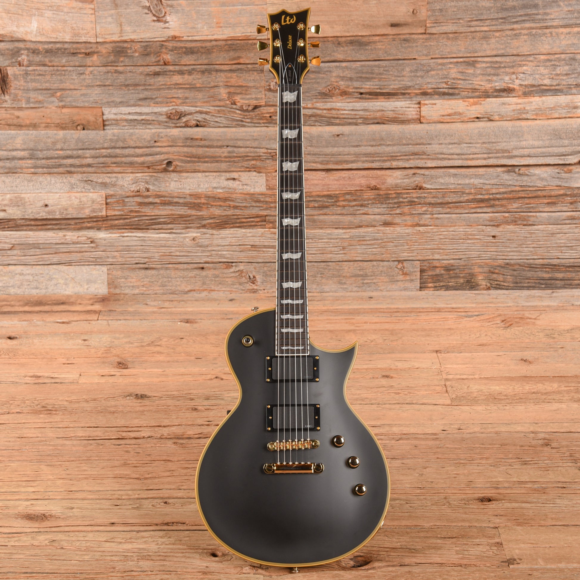 LTD EC-1000 Matte Black Electric Guitars