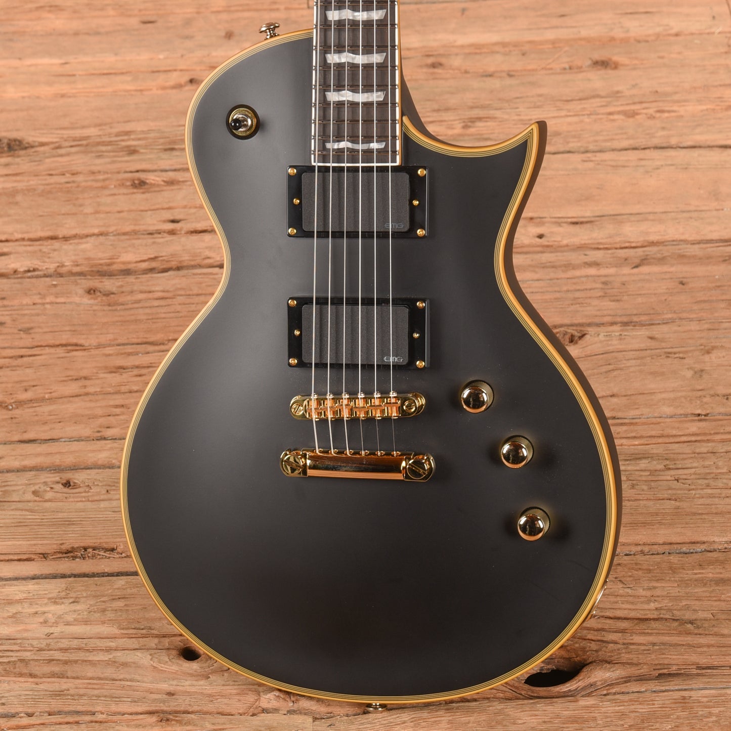 LTD EC-1000 Matte Black Electric Guitars
