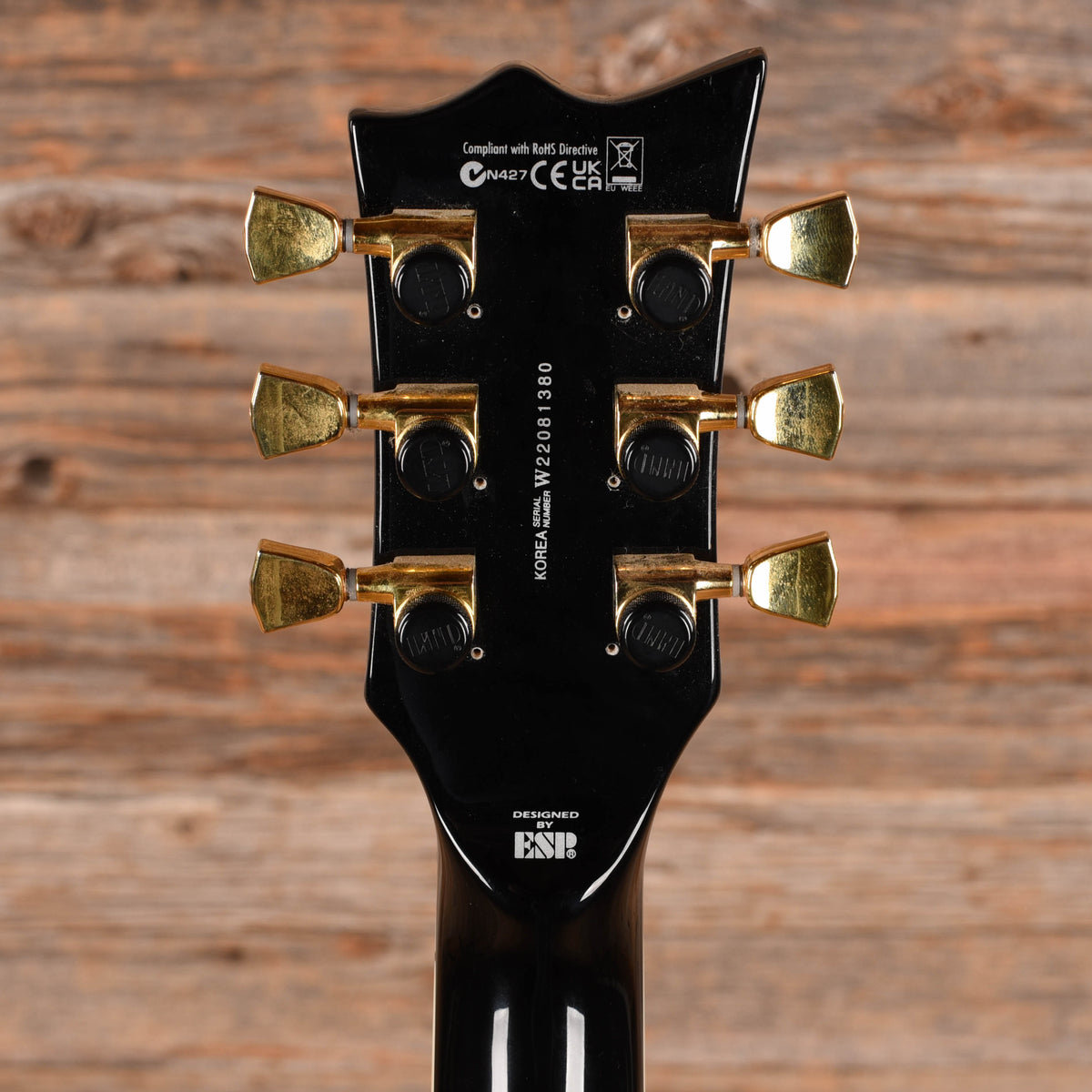 LTD EC-1000T Black 2022 LEFTY Electric Guitars