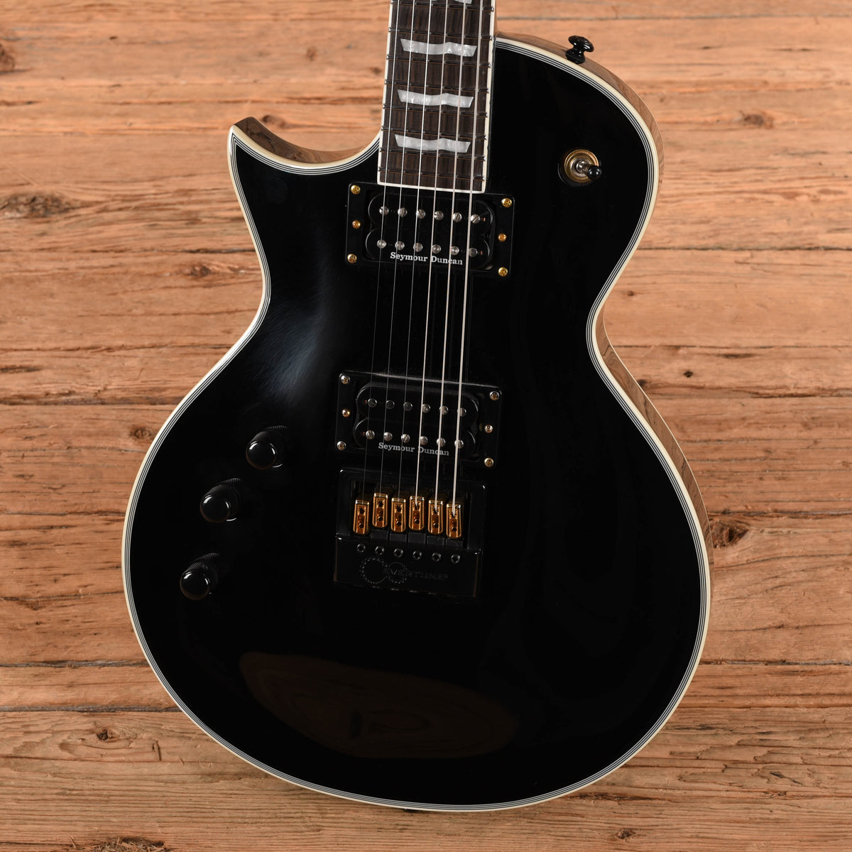 LTD EC-1000T Black 2022 LEFTY Electric Guitars