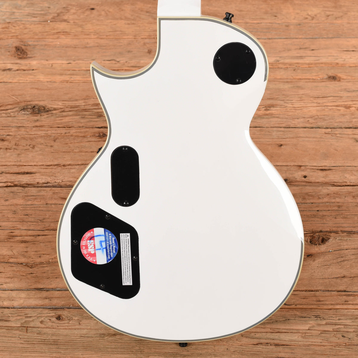 LTD James Hetfield Iron Cross White 2024 Electric Guitars