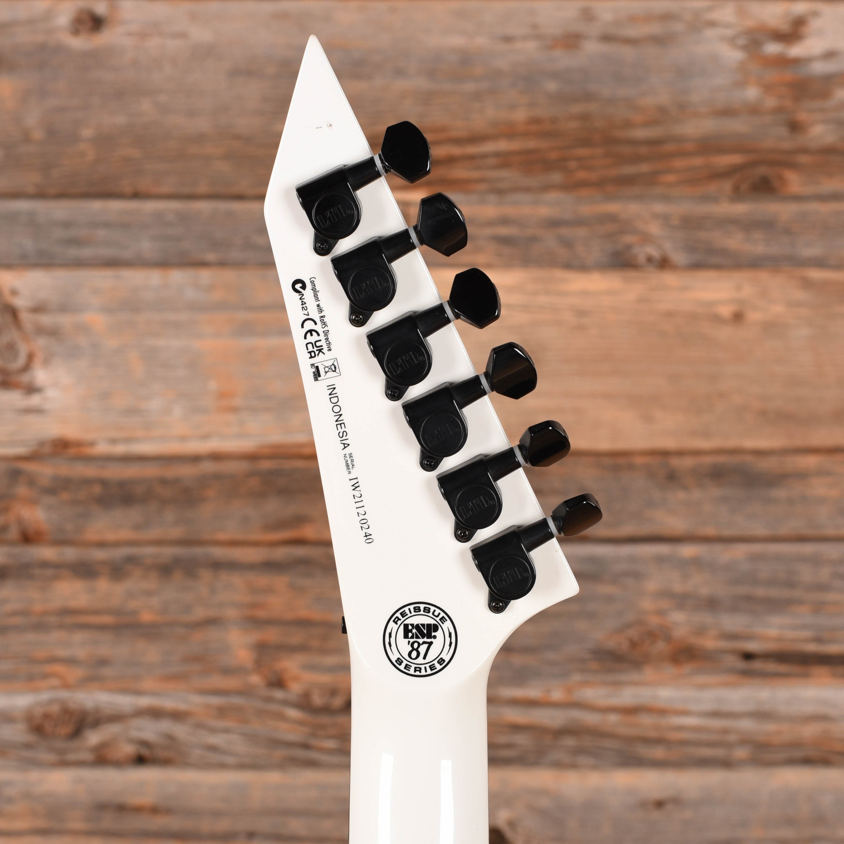 LTD LTD Eclipse Custom Pearl White Electric Guitars