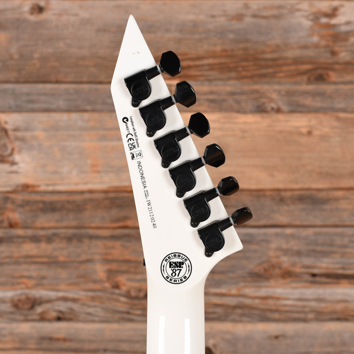 LTD LTD Eclipse Custom Pearl White Electric Guitars