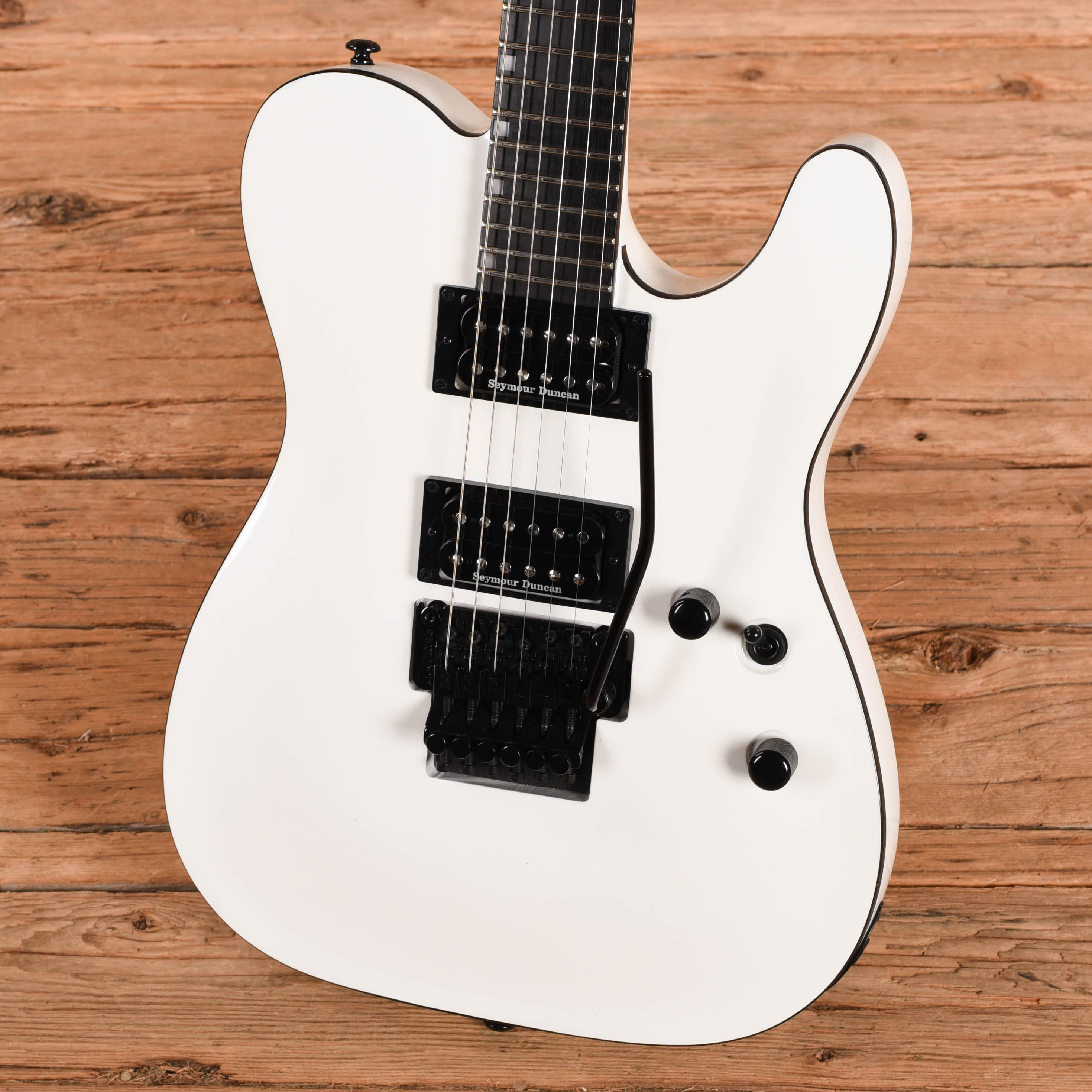 LTD LTD Eclipse Custom Pearl White Electric Guitars