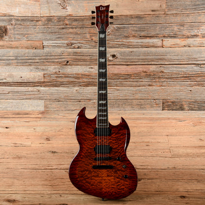 LTD Viper-1000 Tiger Eye Sunburst 2020 Electric Guitars