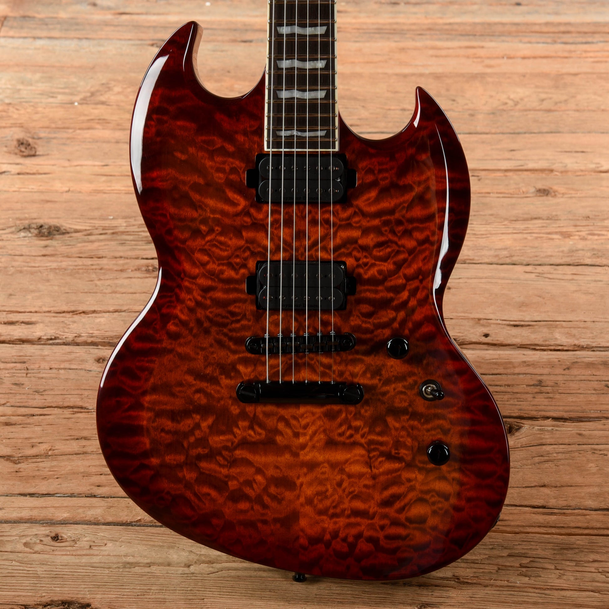 LTD Viper-1000 Tiger Eye Sunburst 2020 Electric Guitars