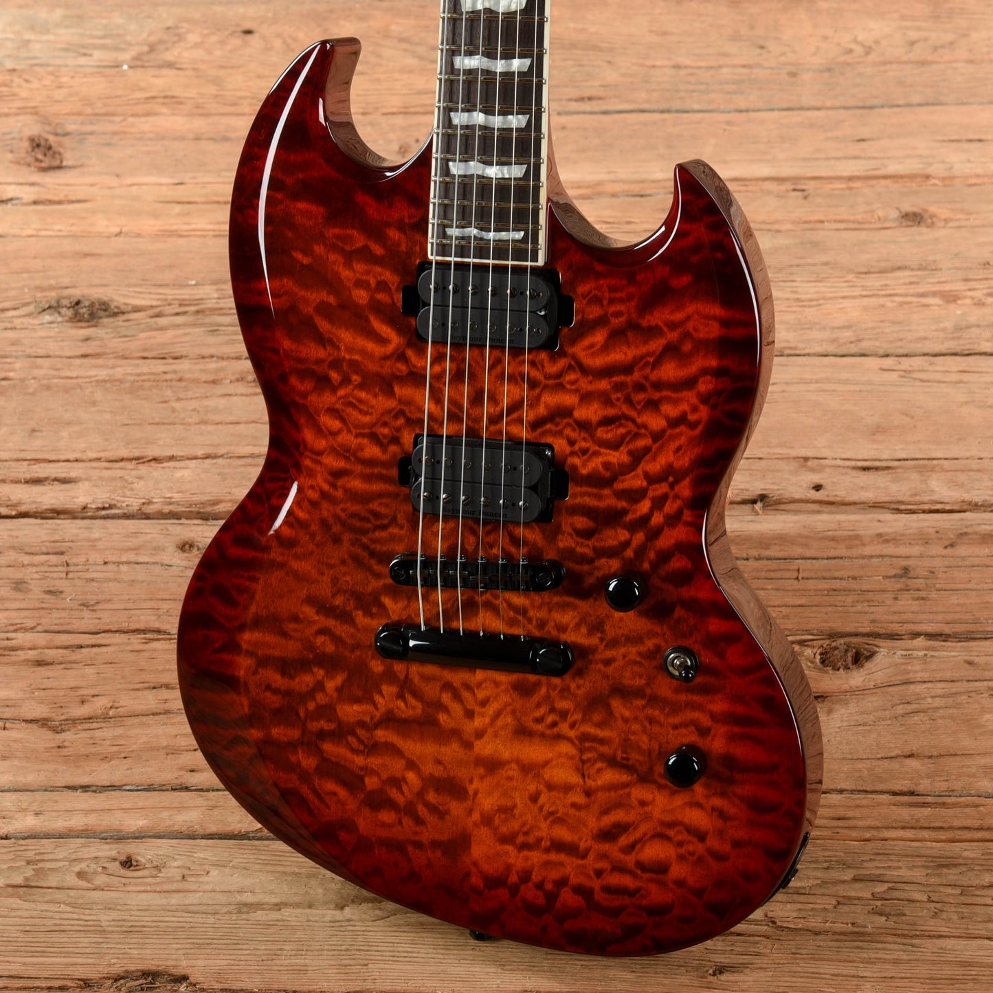 LTD Viper-1000 Tiger Eye Sunburst 2020 Electric Guitars