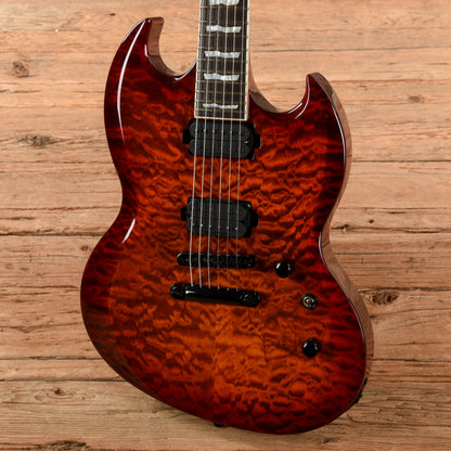 LTD Viper-1000 Tiger Eye Sunburst 2020 Electric Guitars