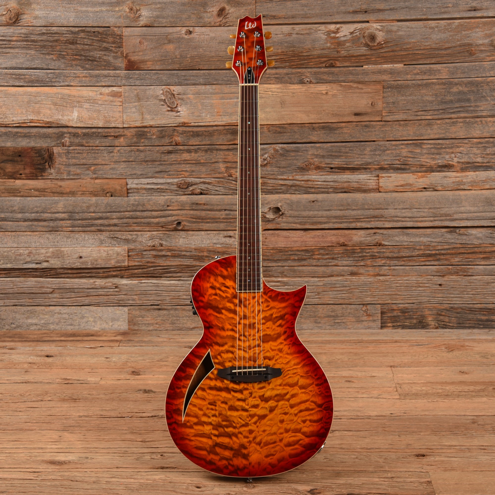 LTD TL-6 Sunburst 2021 Electric Guitars / Semi-Hollow