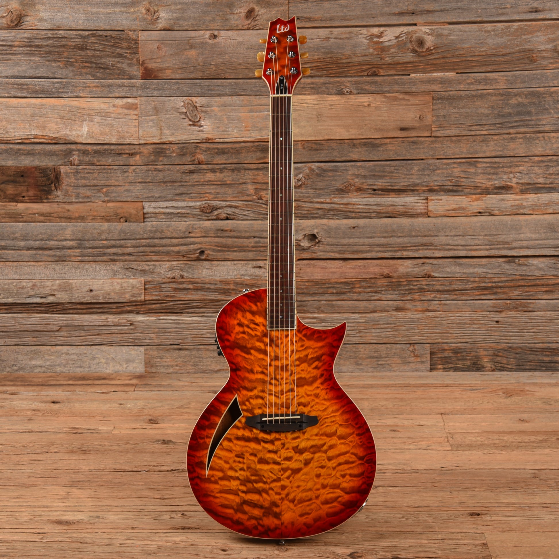 LTD TL-6 Sunburst 2021 Electric Guitars / Semi-Hollow