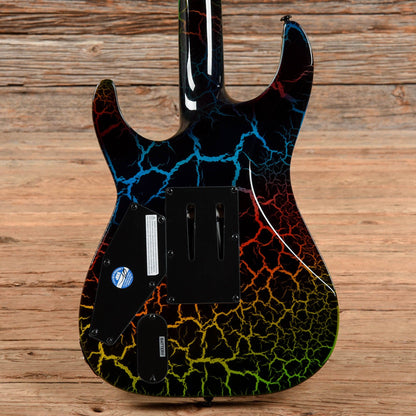 LTD 1987 M-1 Custom Rainbow Crackle 2021 Electric Guitars / Solid Body
