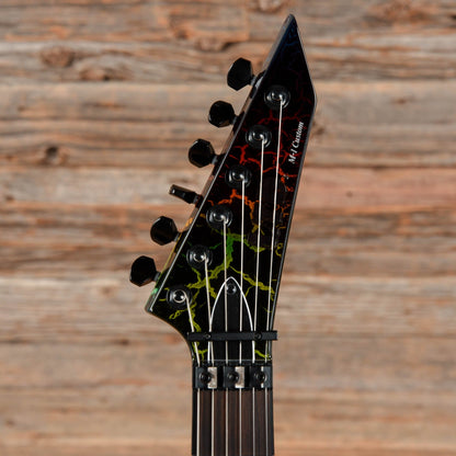 LTD 1987 M-1 Custom Rainbow Crackle 2021 Electric Guitars / Solid Body