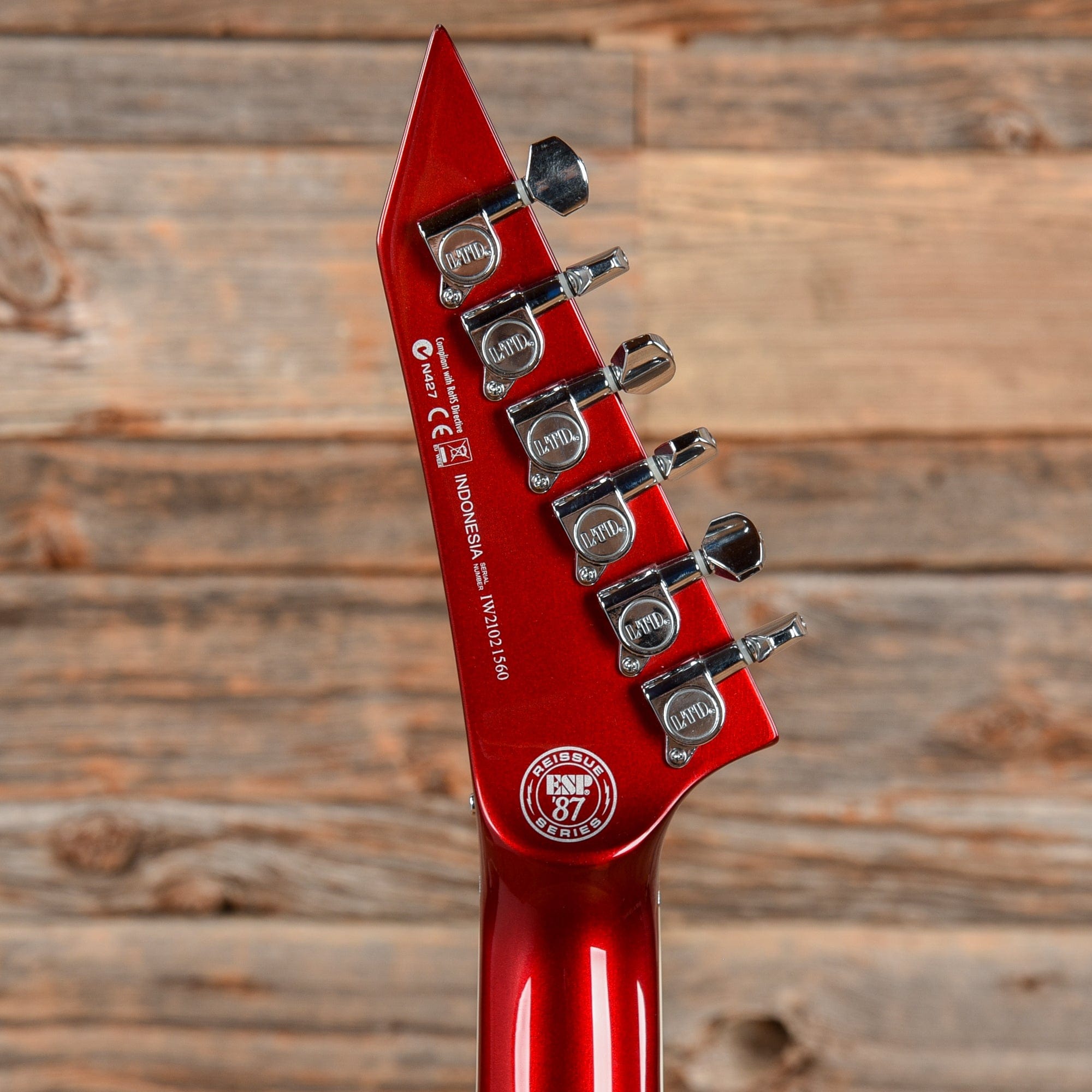 LTD 1987 M-1 Reissue Red 2021 Electric Guitars / Solid Body