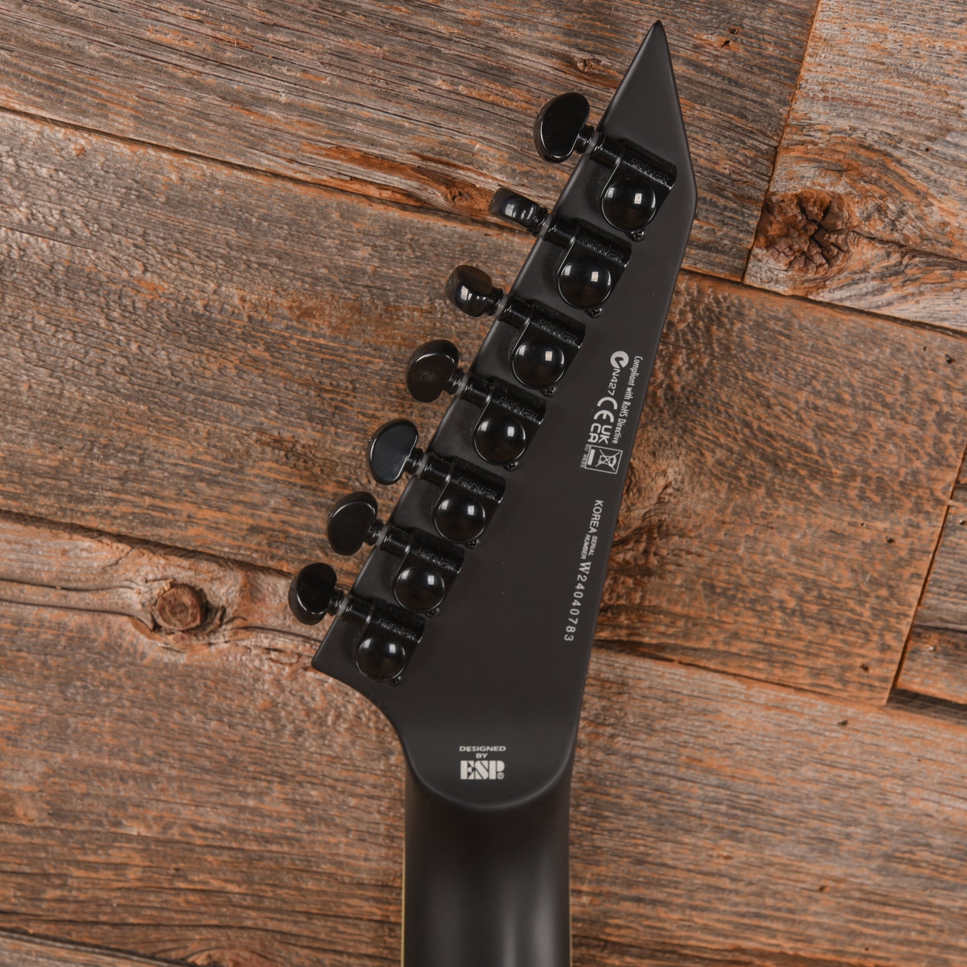 LTD Arrow-1007 Baritone Evertune Black 2024 Electric Guitars / Solid Body
