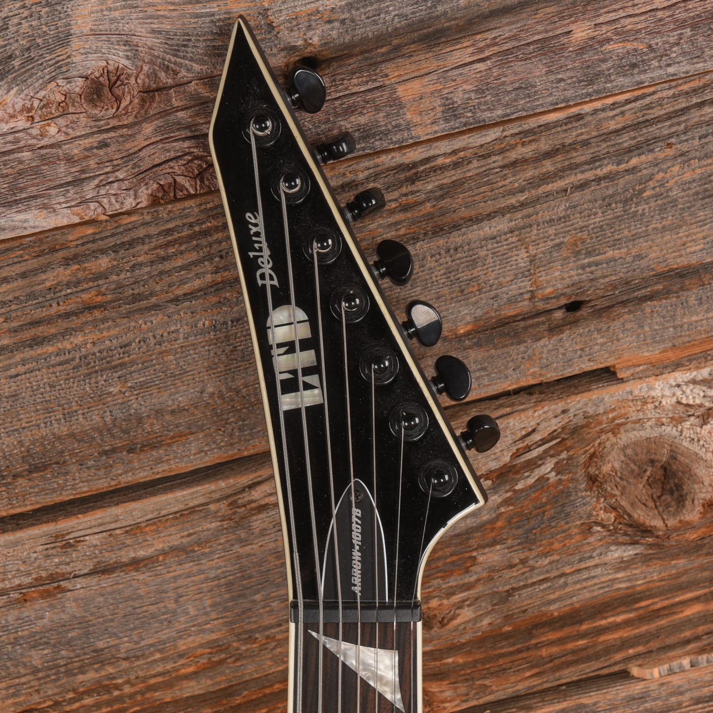 LTD Arrow-1007 Baritone Evertune Black 2024 Electric Guitars / Solid Body