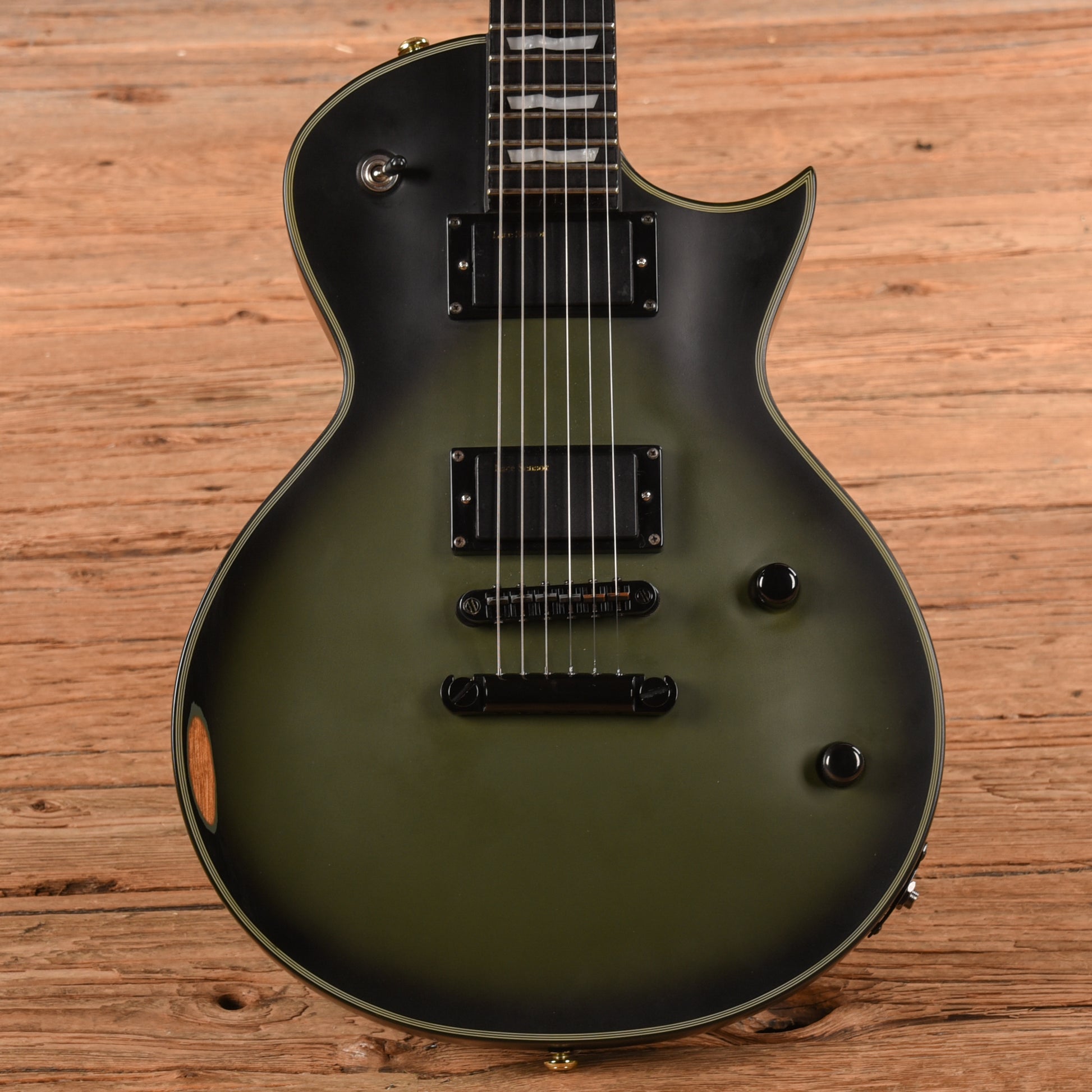 LTD BK-600 Bill Kelliher Signature Military Green Sunburst Satin 2016 Electric Guitars / Solid Body