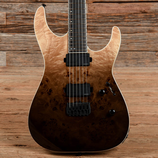 LTD Deluxe M-1000HT Black Fade Electric Guitars / Solid Body