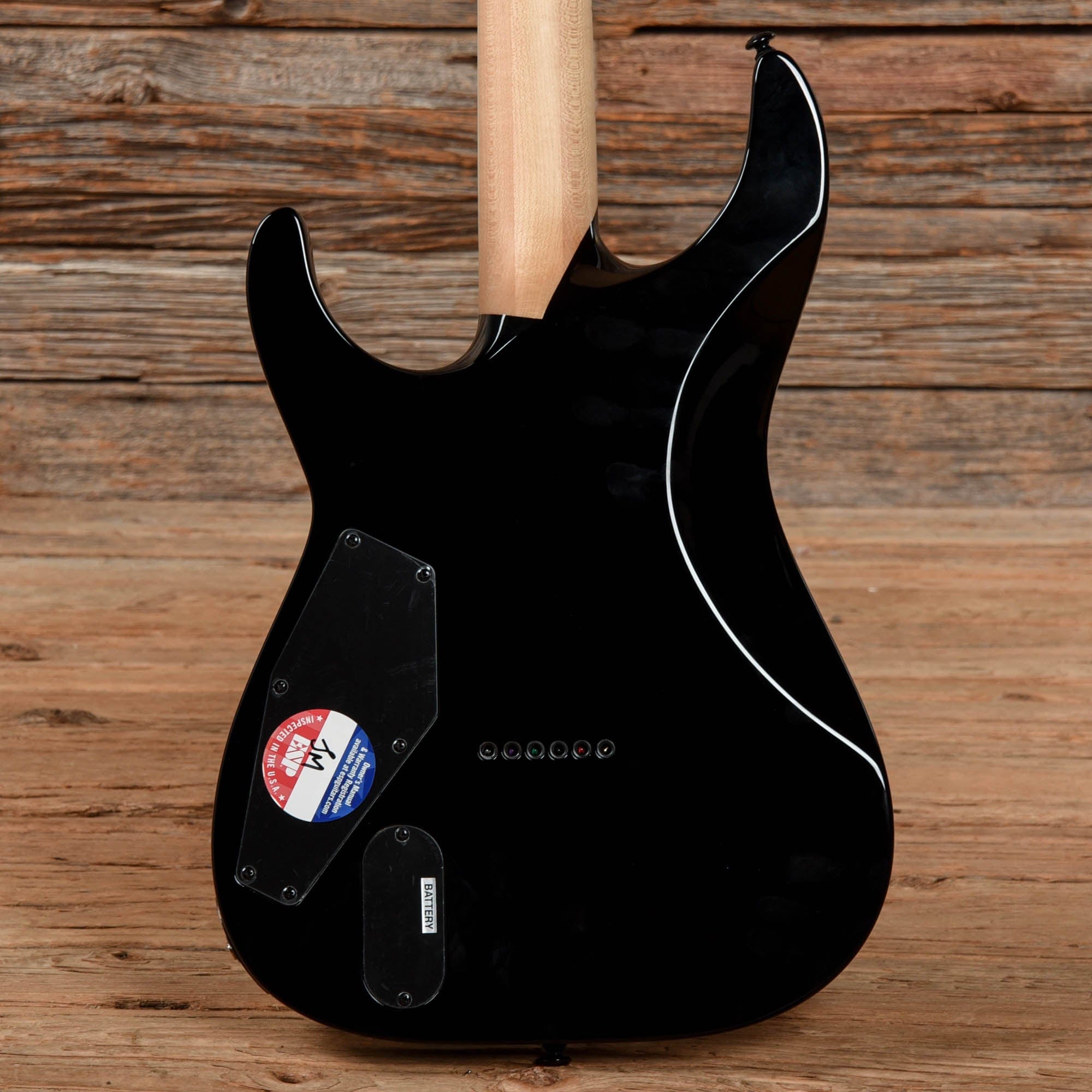 LTD Deluxe M-1000HT Black Fade Electric Guitars / Solid Body