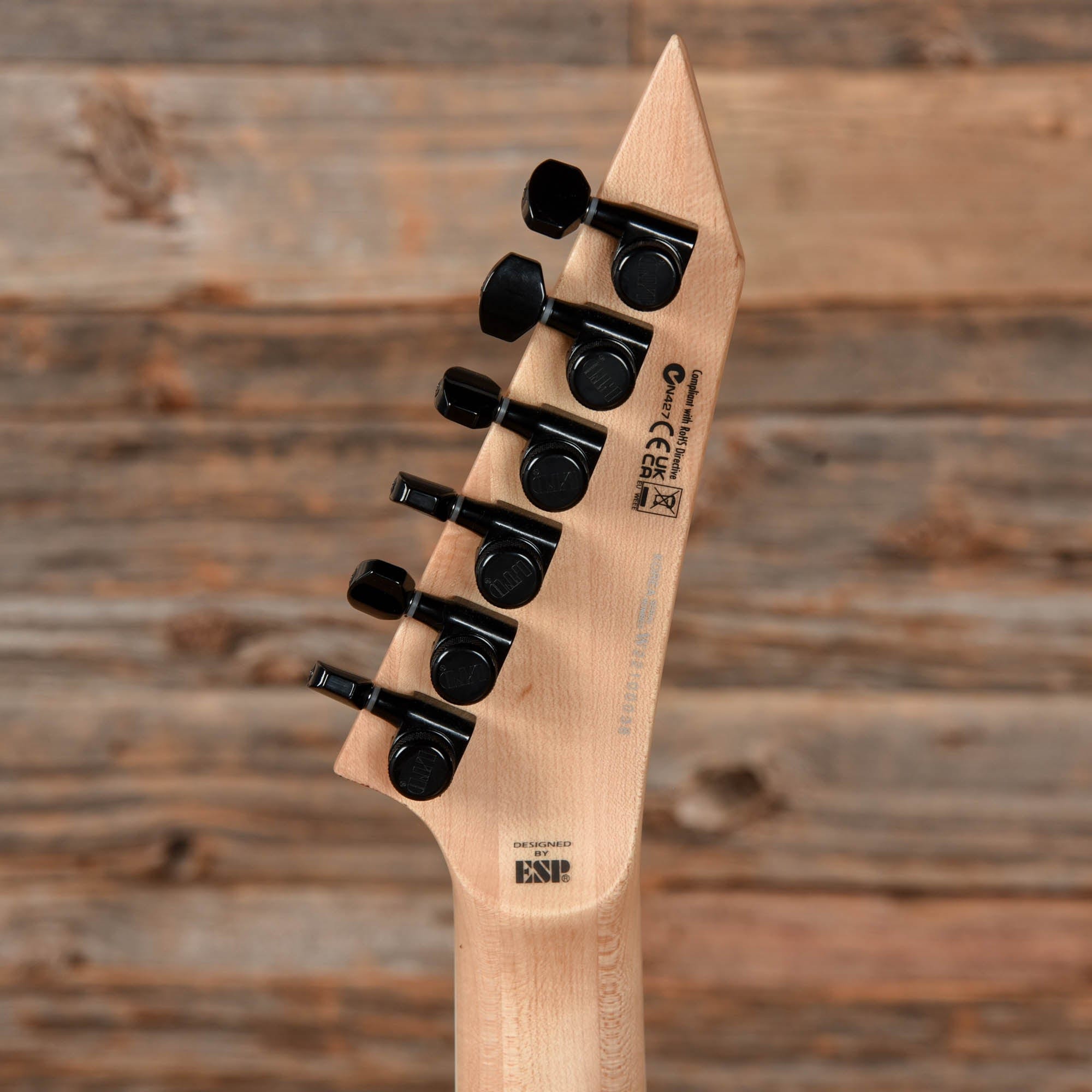 LTD Deluxe M-1000HT Black Fade Electric Guitars / Solid Body