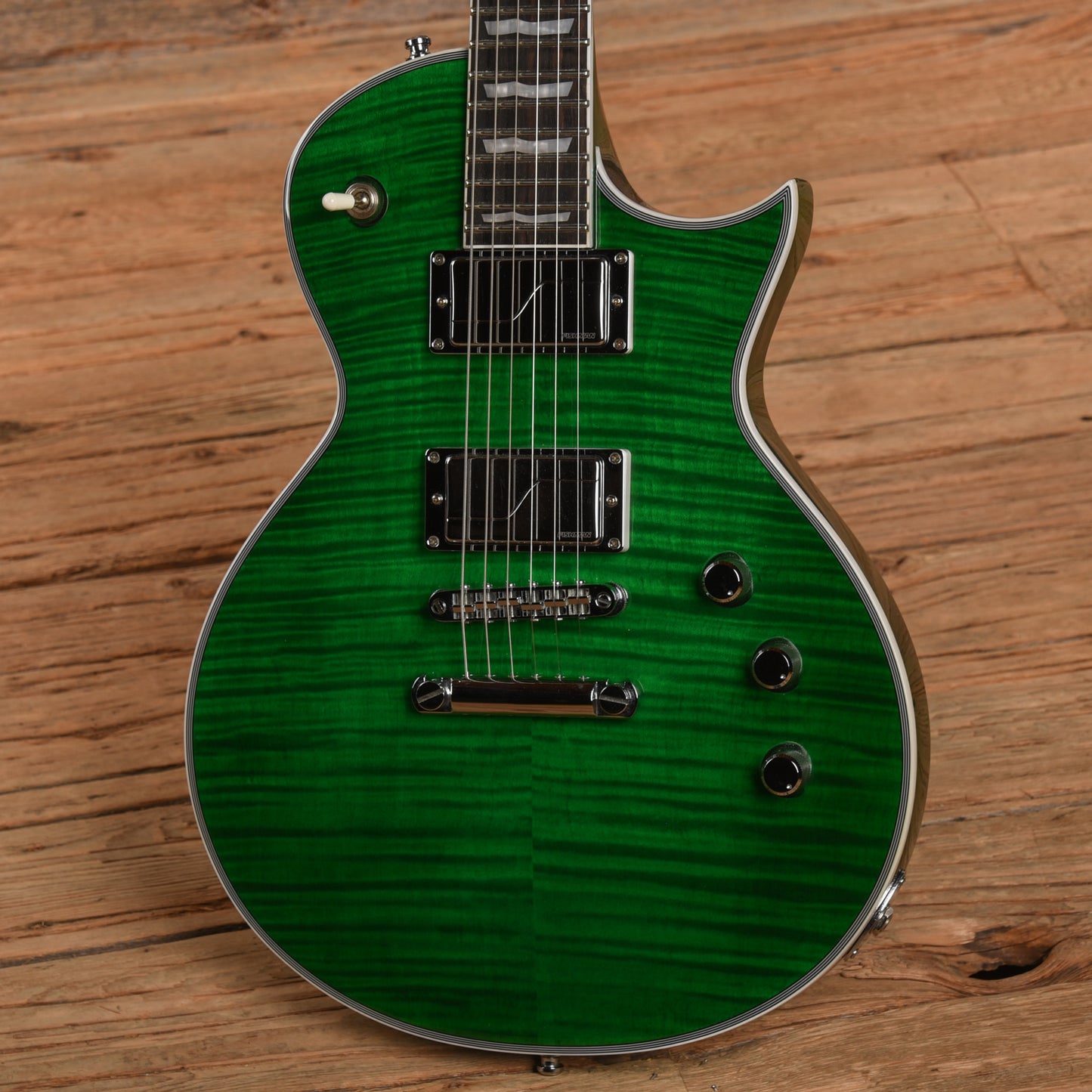 LTD EC-1000 Deluxe See Thru Green 2018 Electric Guitars / Solid Body