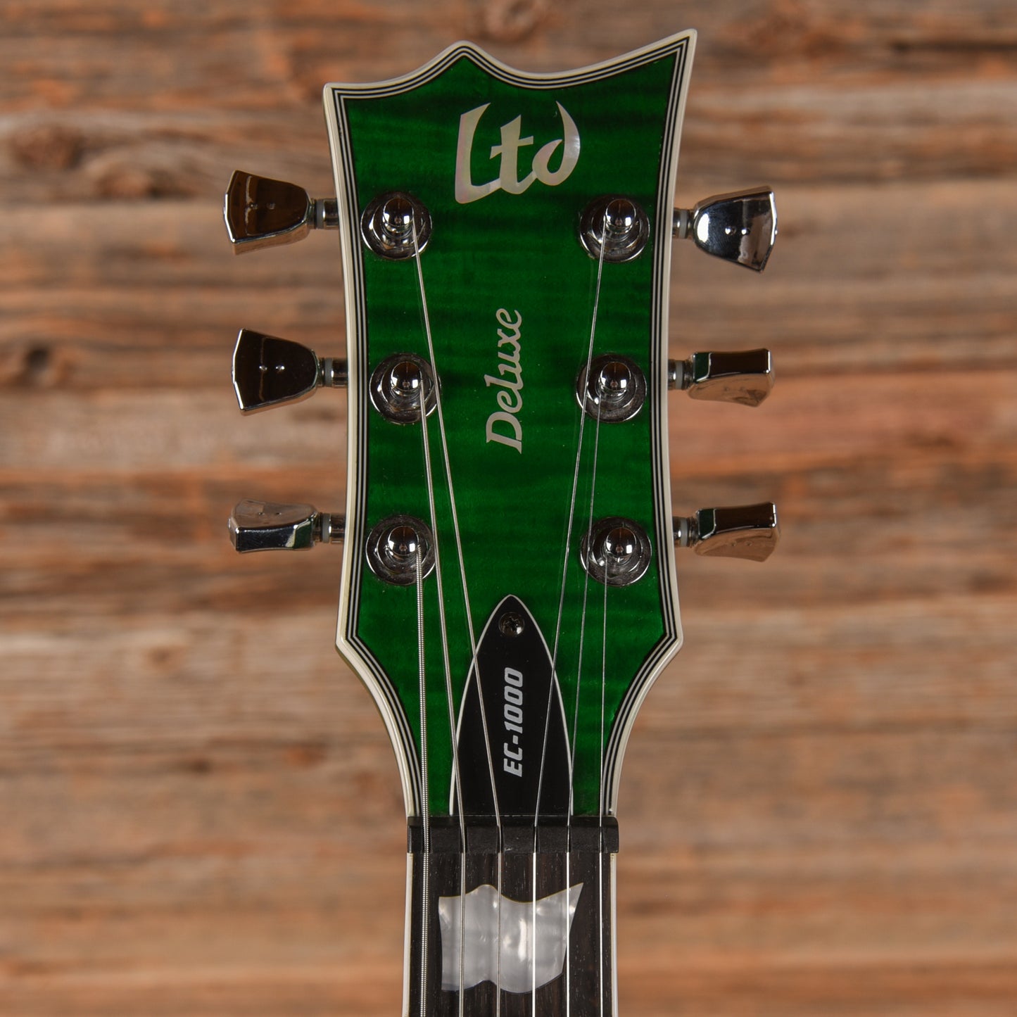 LTD EC-1000 Deluxe See Thru Green 2018 Electric Guitars / Solid Body