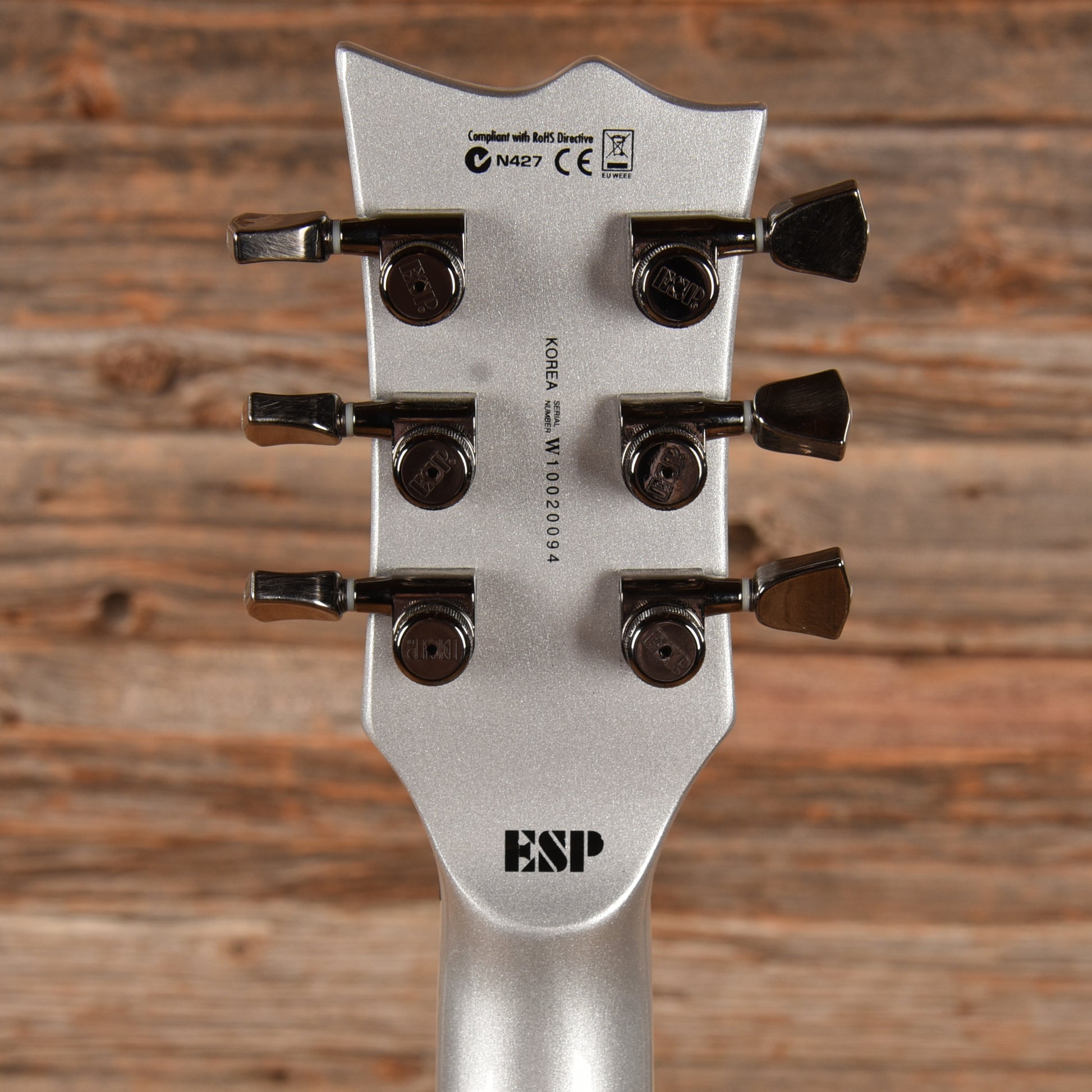 LTD EC-1000 Deluxe Silverburst 2010 Electric Guitars / Solid Body