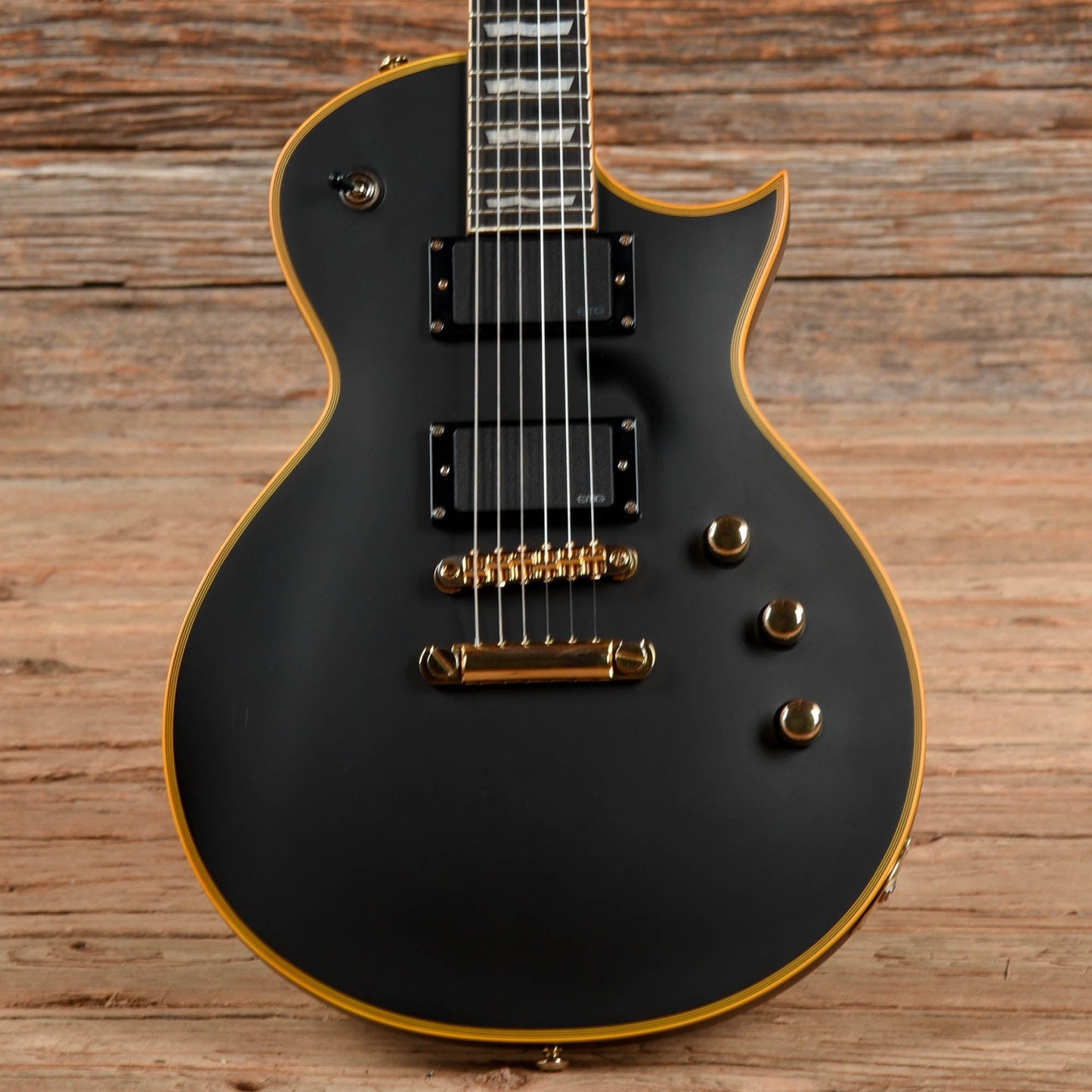 LTD EC-1000 Vintage Black Electric Guitars / Solid Body