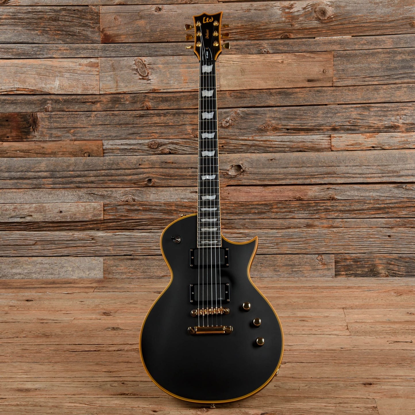 LTD EC-1000 Vintage Black Electric Guitars / Solid Body