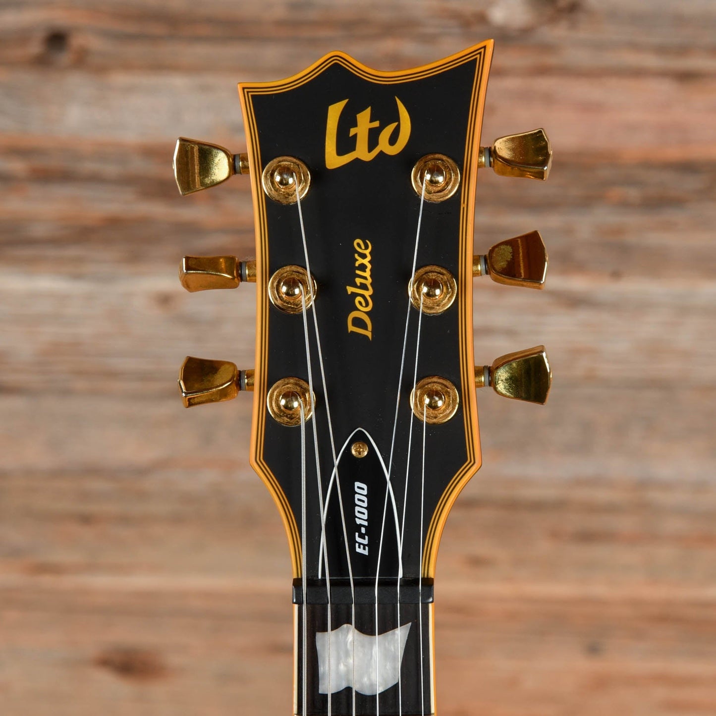 LTD EC-1000 Vintage Black Electric Guitars / Solid Body