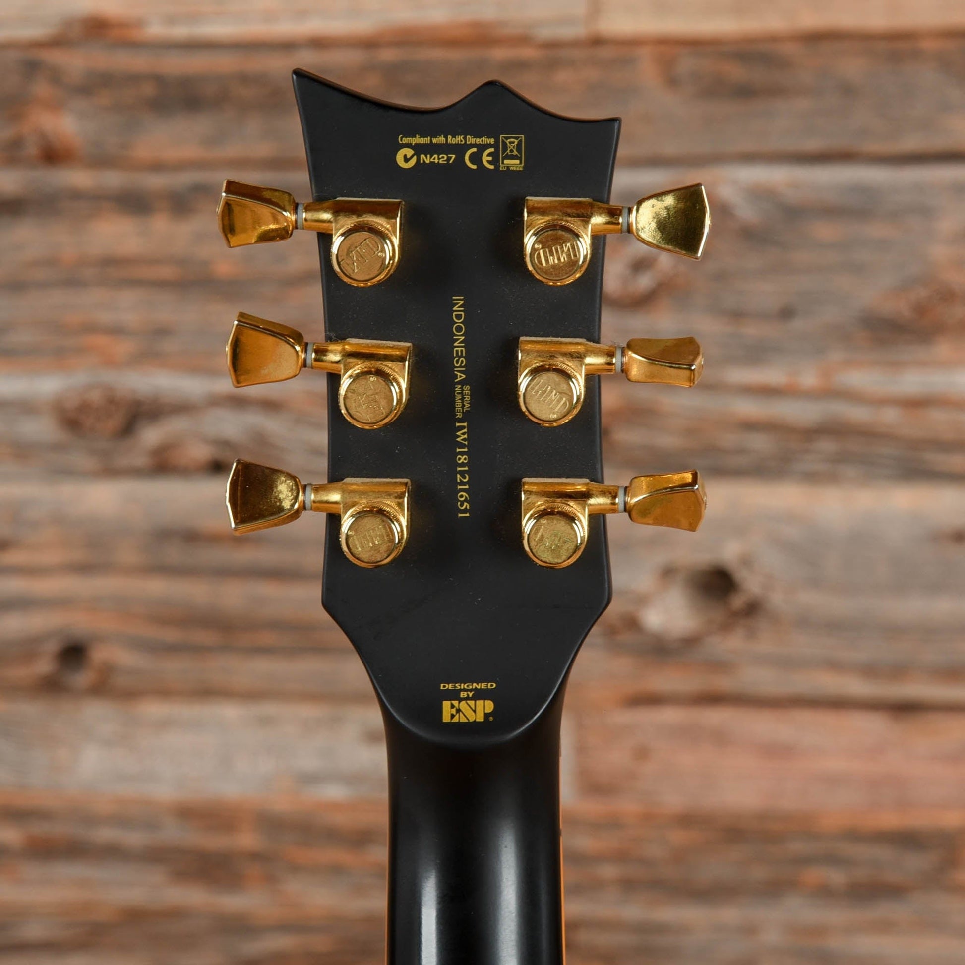 LTD EC-1000 Vintage Black Electric Guitars / Solid Body