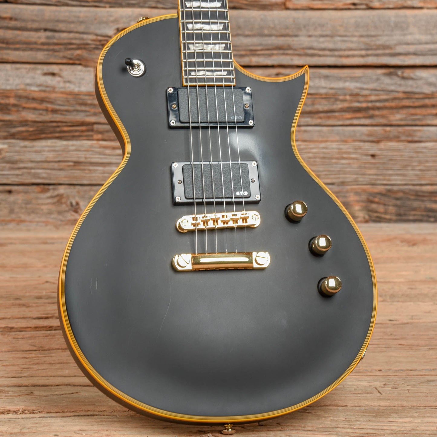 LTD EC-1000 Vintage Black Electric Guitars / Solid Body