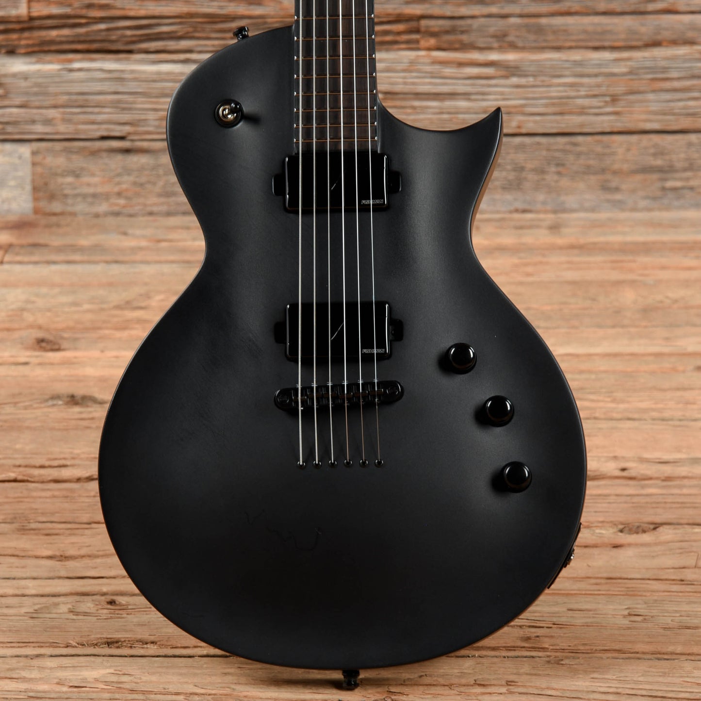 LTD EC-1000B Baritone Charcoal Metallic Satin 2022 Electric Guitars / Solid Body