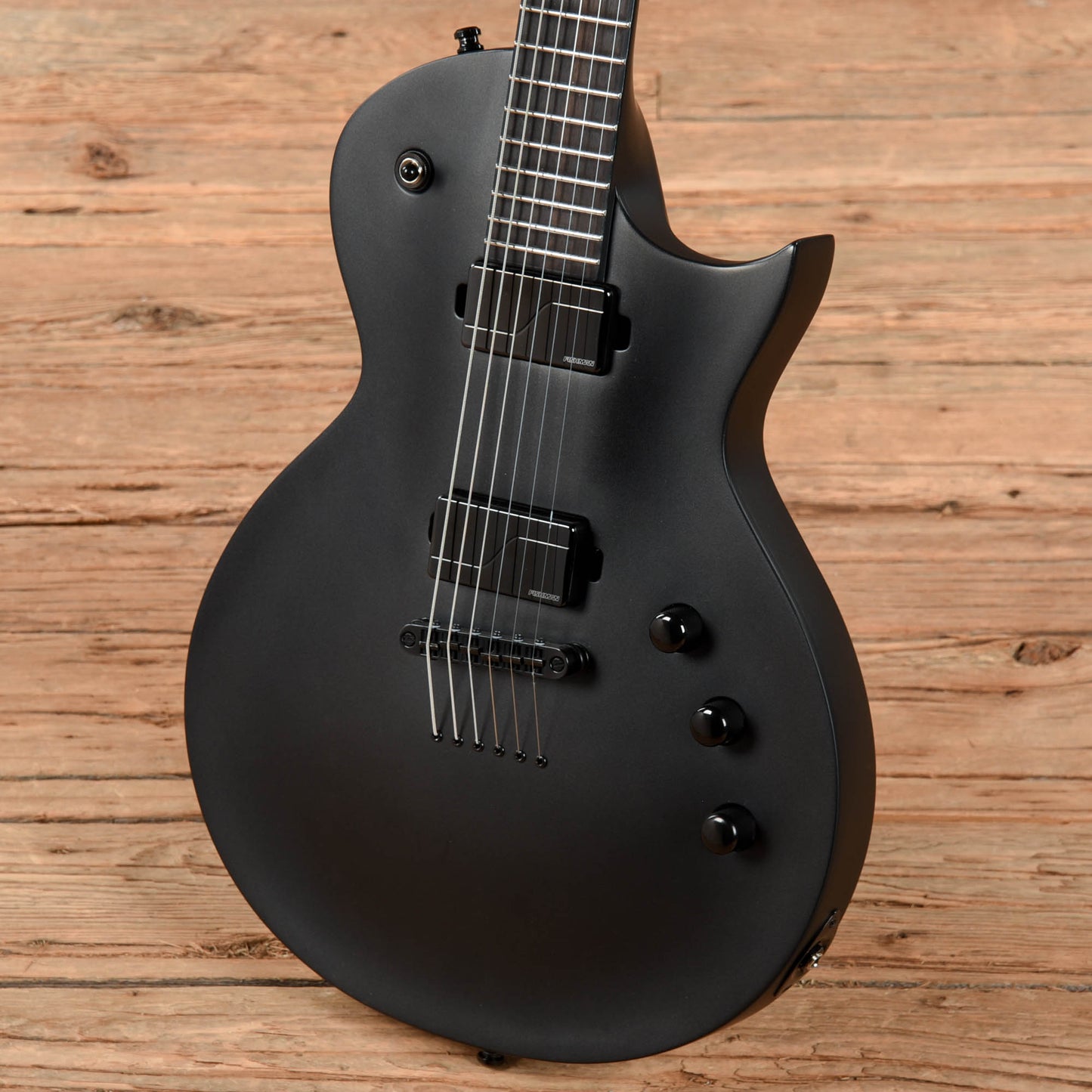 LTD EC-1000B Baritone Charcoal Metallic Satin 2022 Electric Guitars / Solid Body