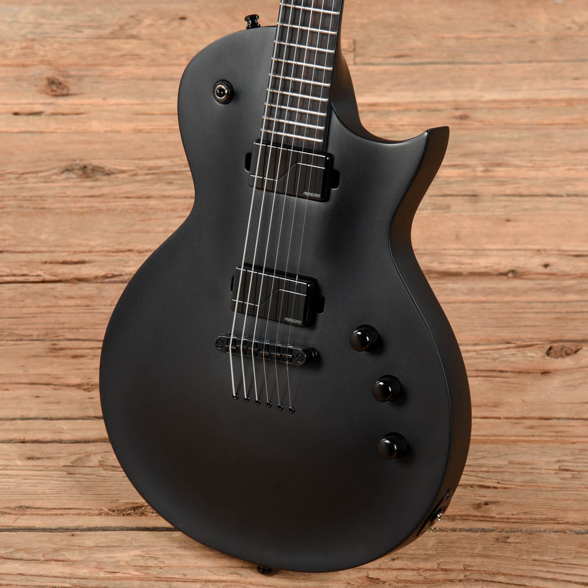 LTD EC-1000B Baritone Charcoal Metallic Satin 2022 Electric Guitars / Solid Body