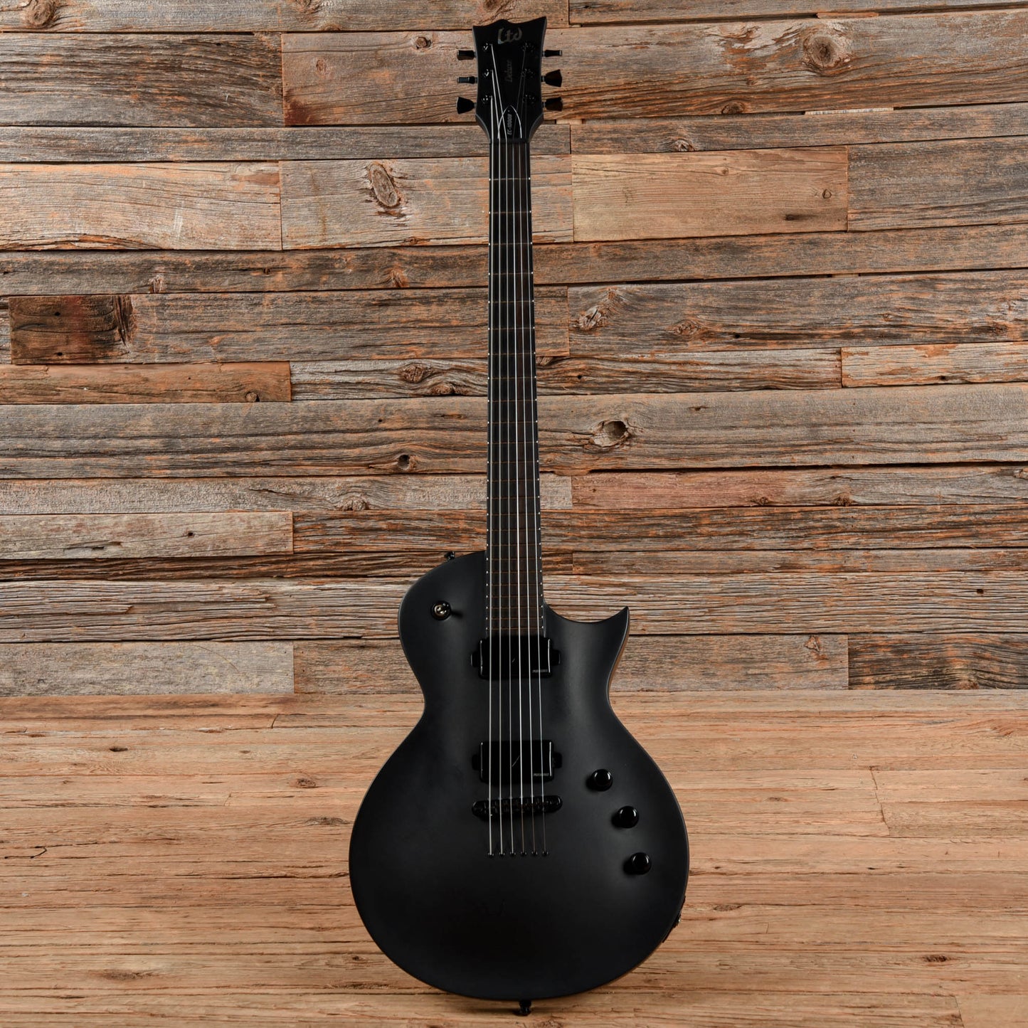 LTD EC-1000B Baritone Charcoal Metallic Satin 2022 Electric Guitars / Solid Body