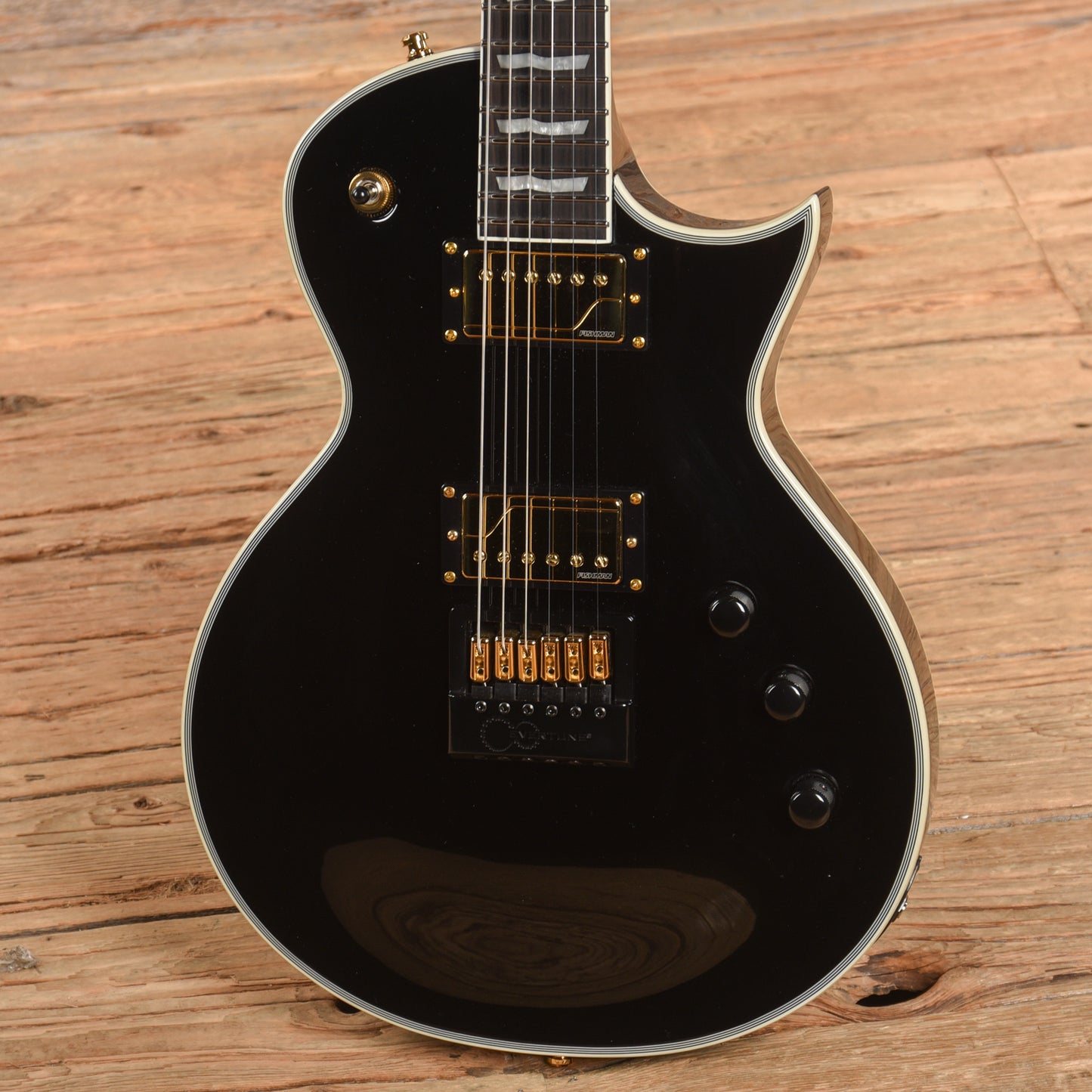 LTD EC-1000T CTM Evertune Black 2023 Electric Guitars / Solid Body