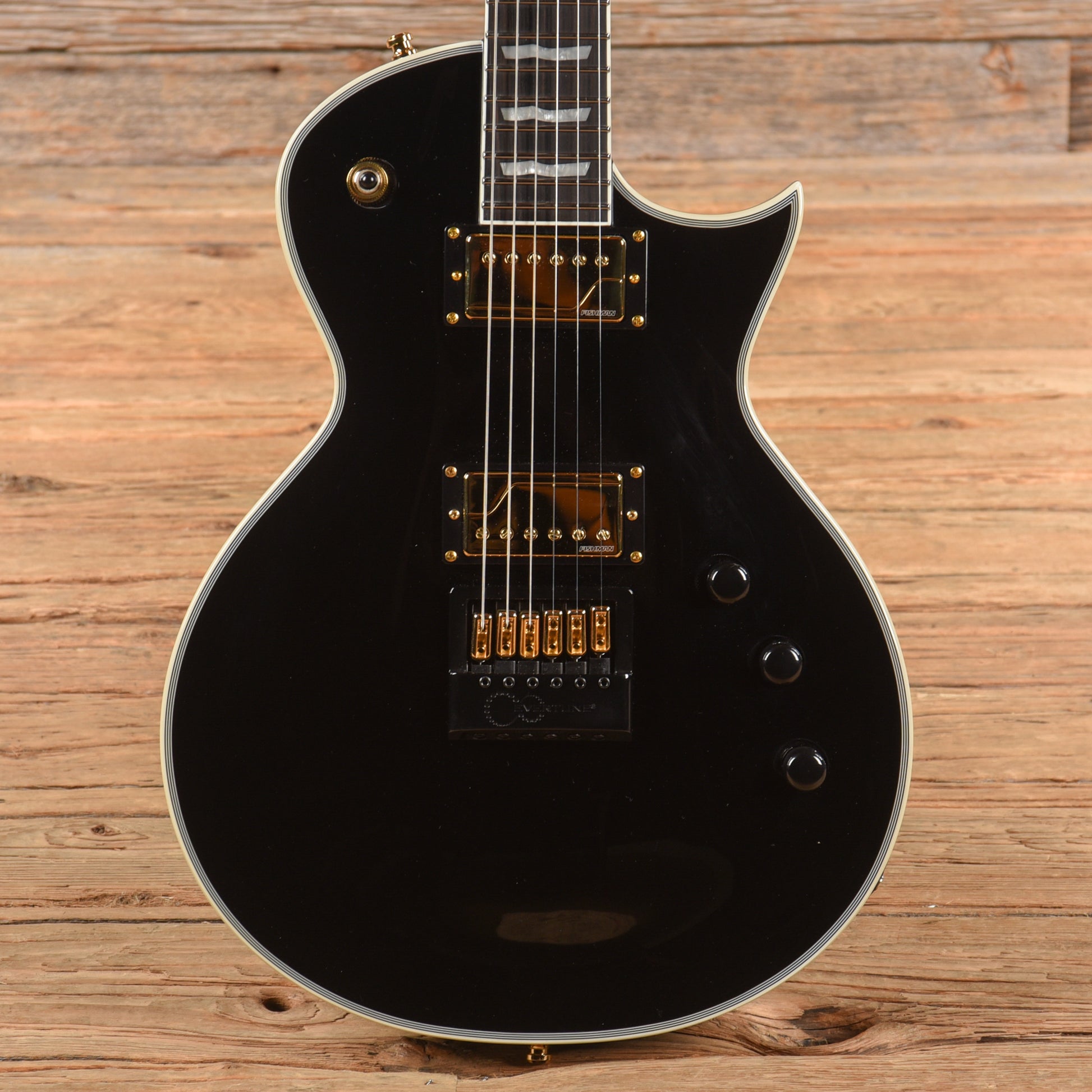 LTD EC-1000T CTM Evertune Black 2023 Electric Guitars / Solid Body