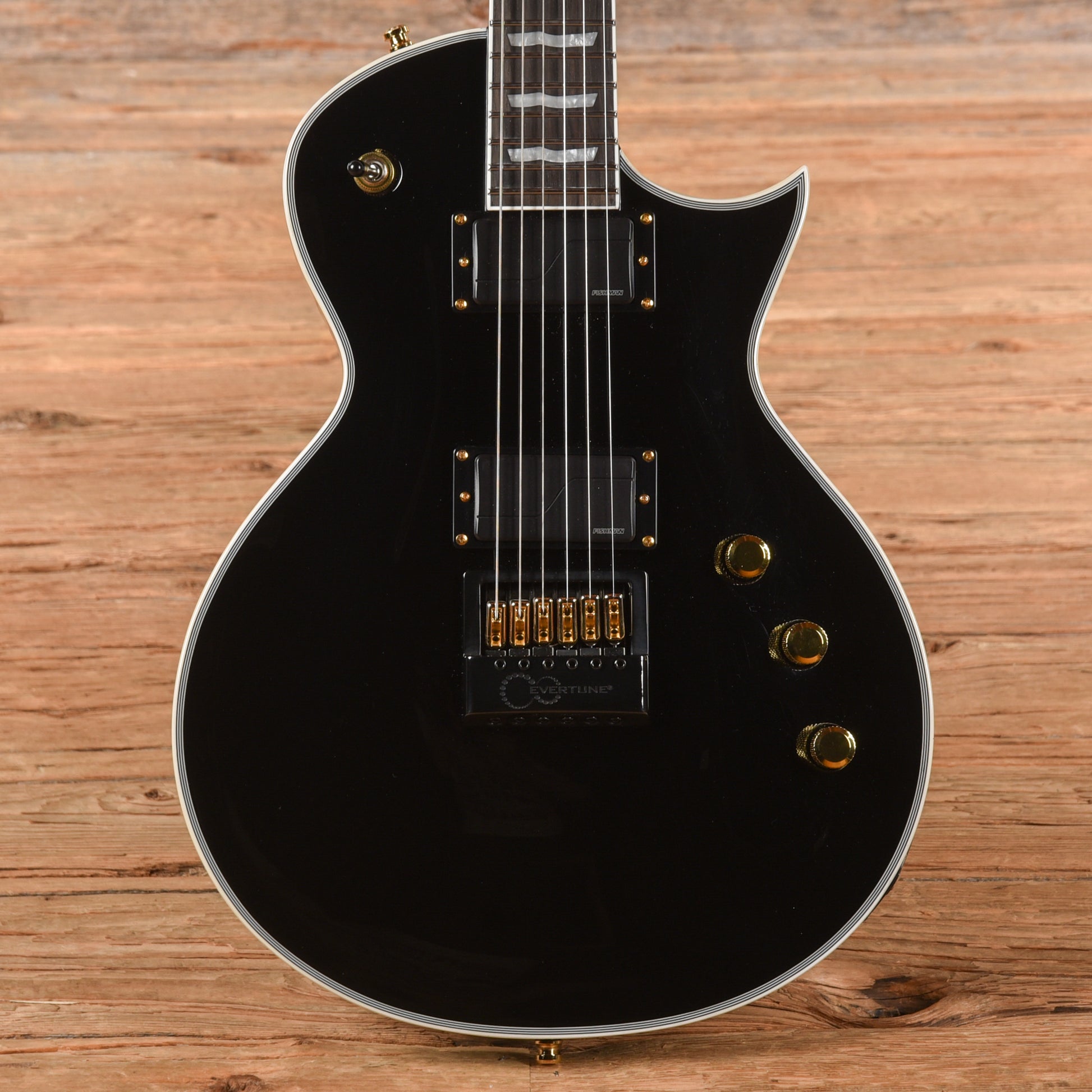 LTD EC-1000T Evertune Black 2024 Electric Guitars / Solid Body