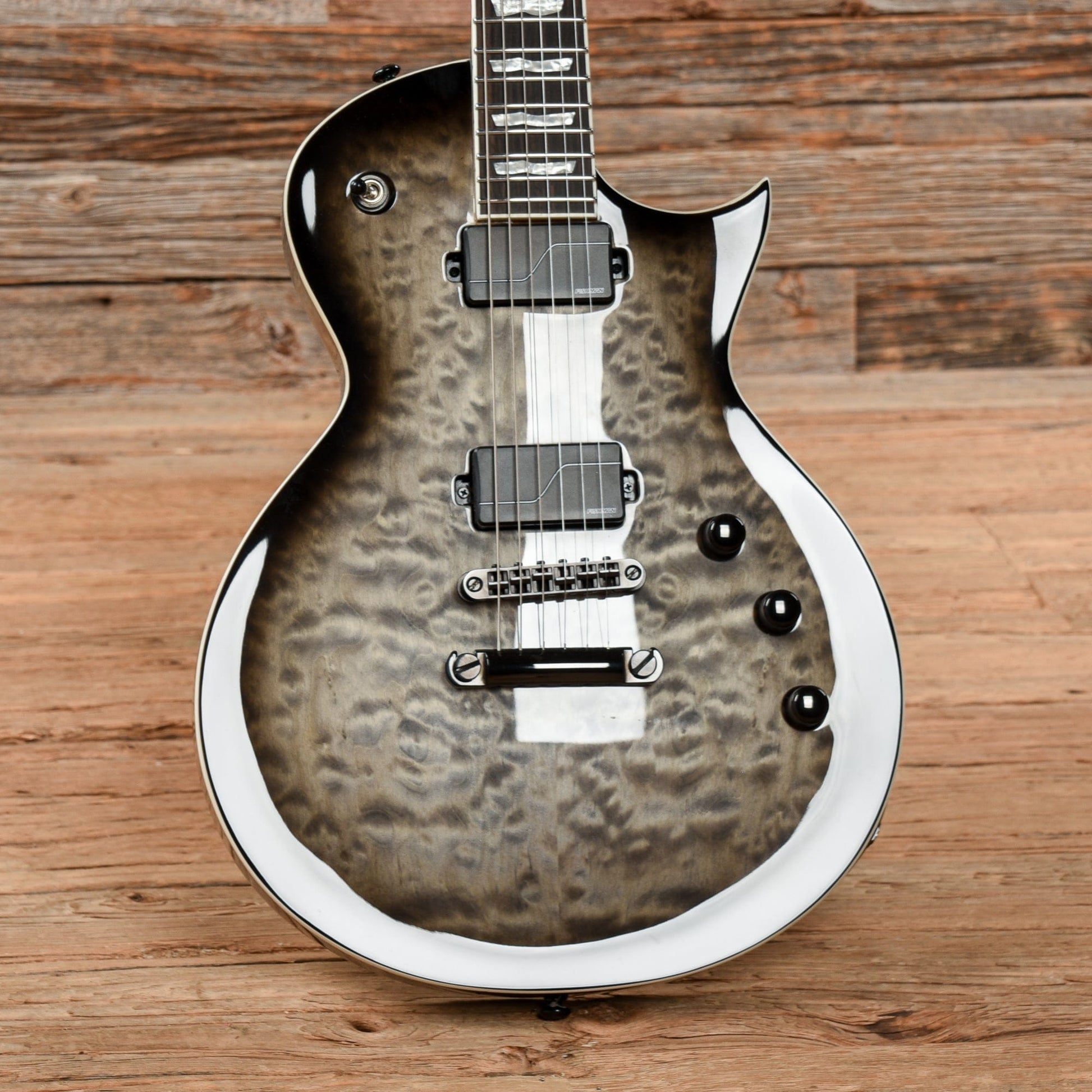 LTD EC-1000T QM Charcoal Burst 2022 Electric Guitars / Solid Body