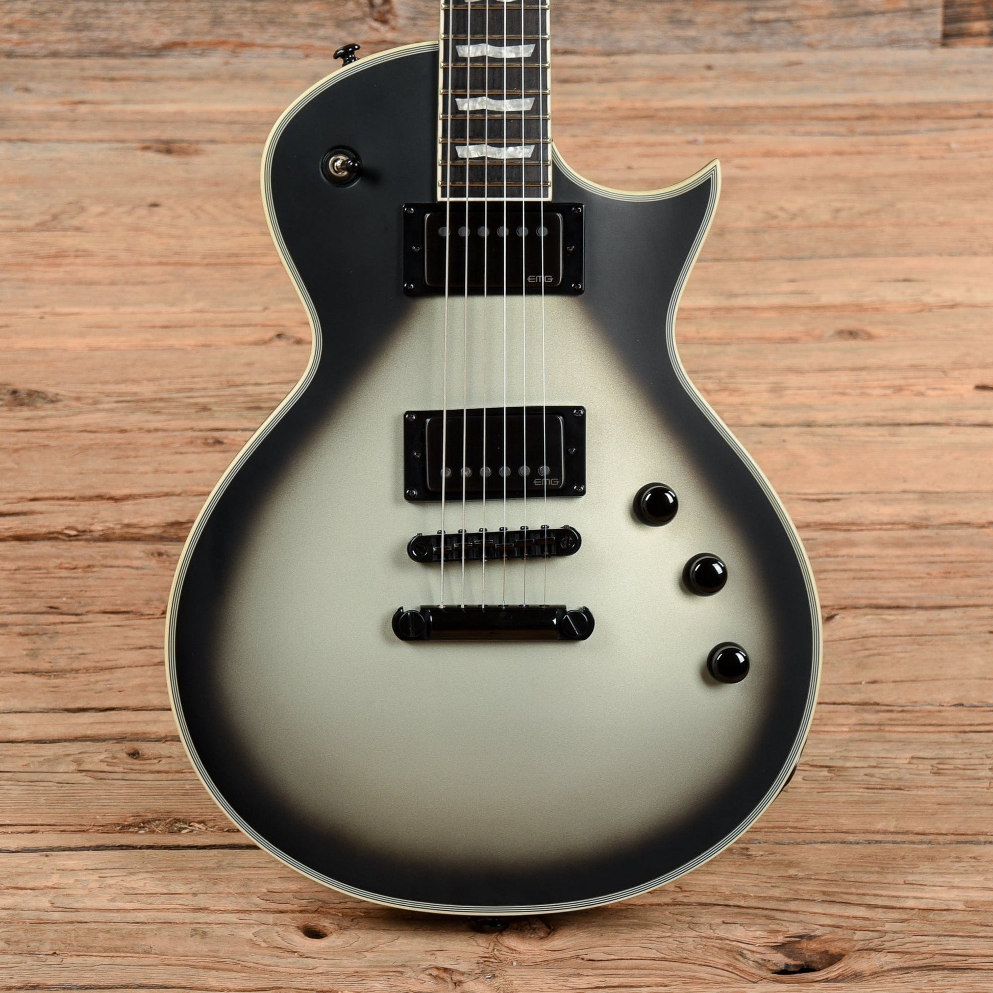 LTD EC-1000T Satin Silver Sunburst 2019 Electric Guitars / Solid Body