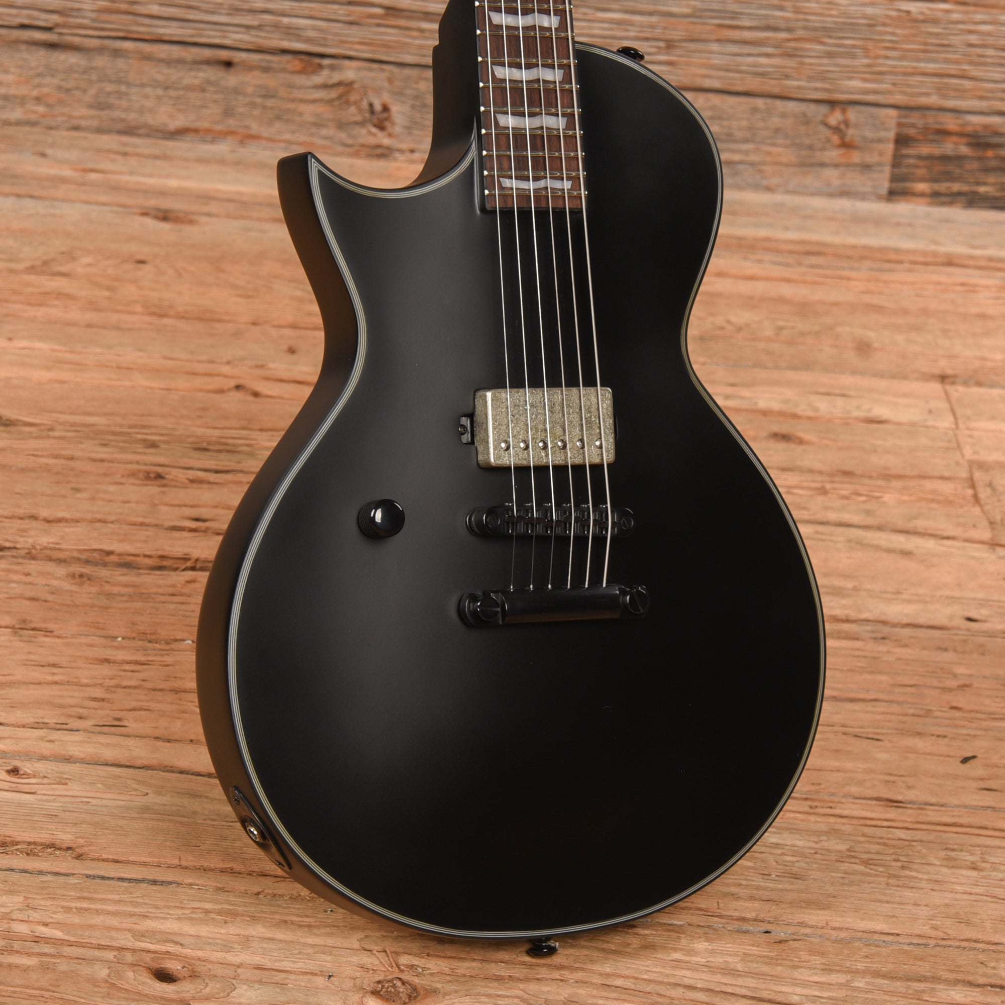 LTD EC-201 Black Satin 2012 LEFTY Electric Guitars / Solid Body