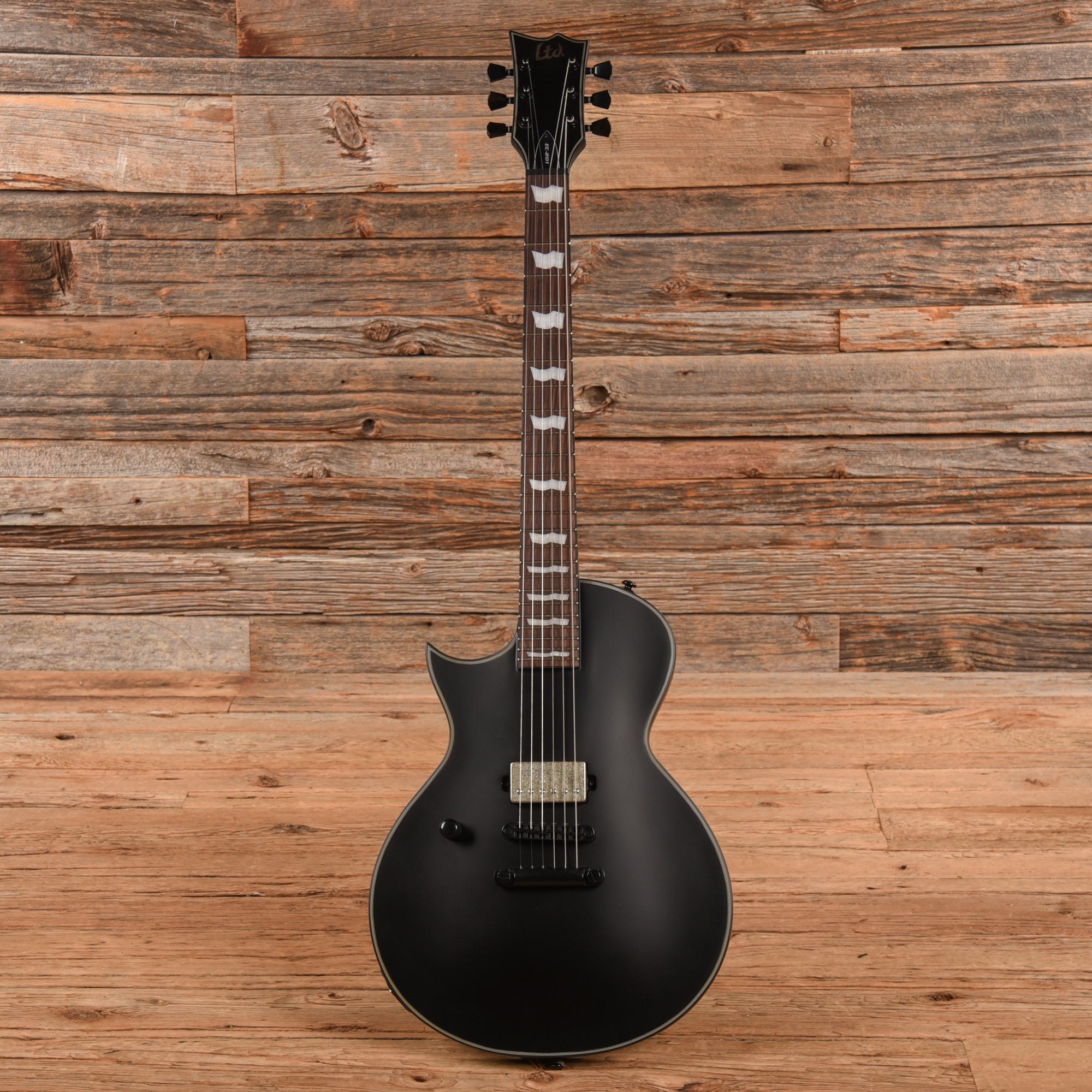 LTD EC-201 Black Satin 2012 LEFTY Electric Guitars / Solid Body