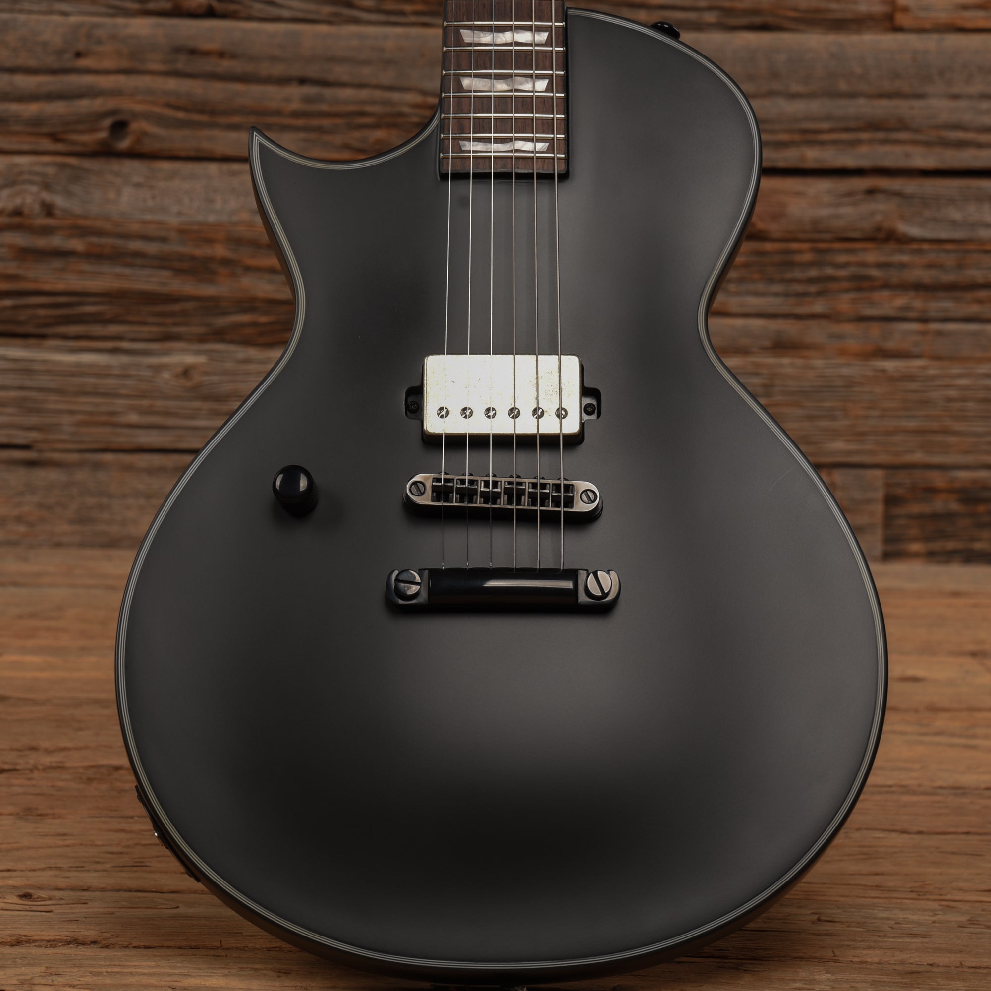 LTD EC-201 Black Satin 2012 LEFTY Electric Guitars / Solid Body