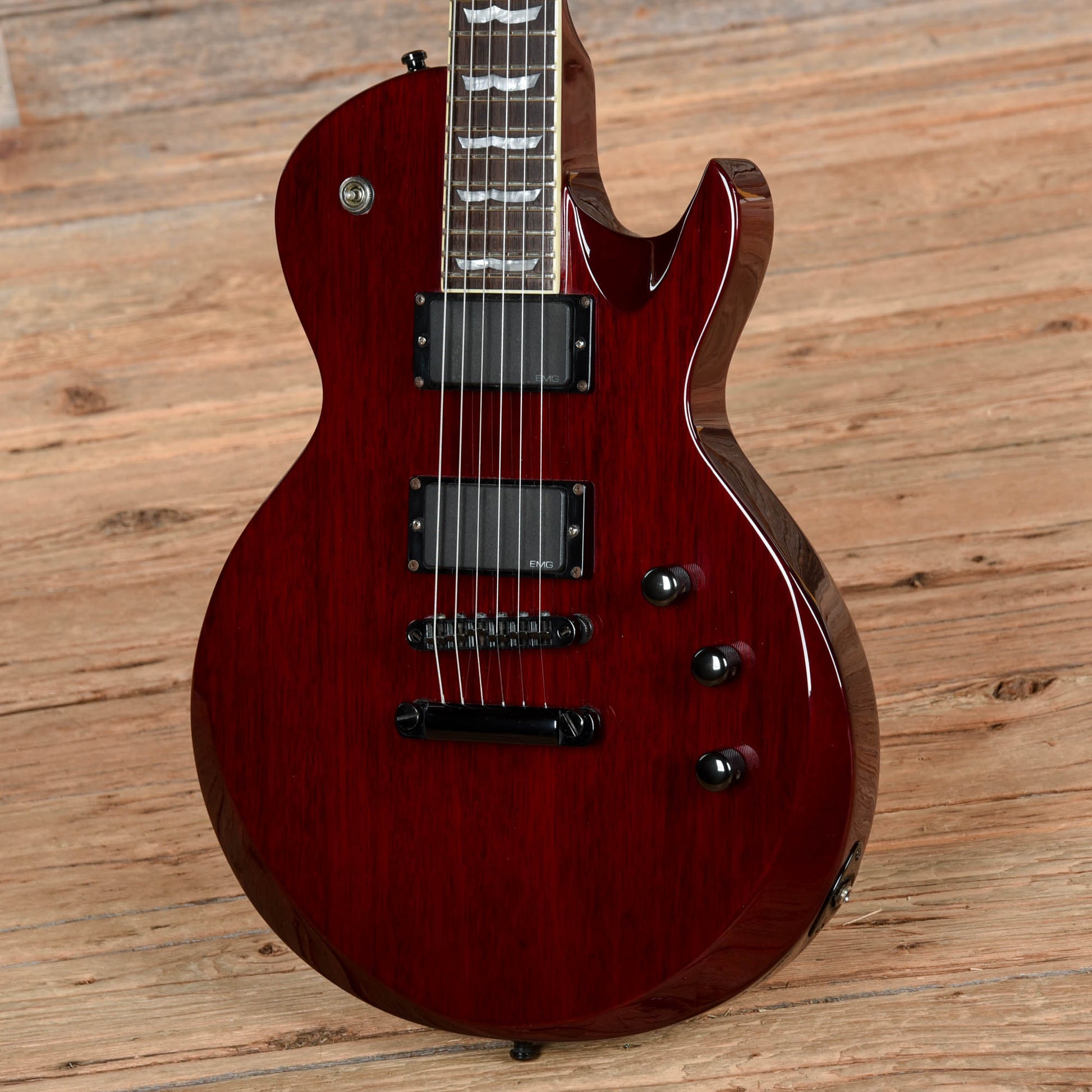 LTD EC-400 Transparent Cherry Electric Guitars / Solid Body