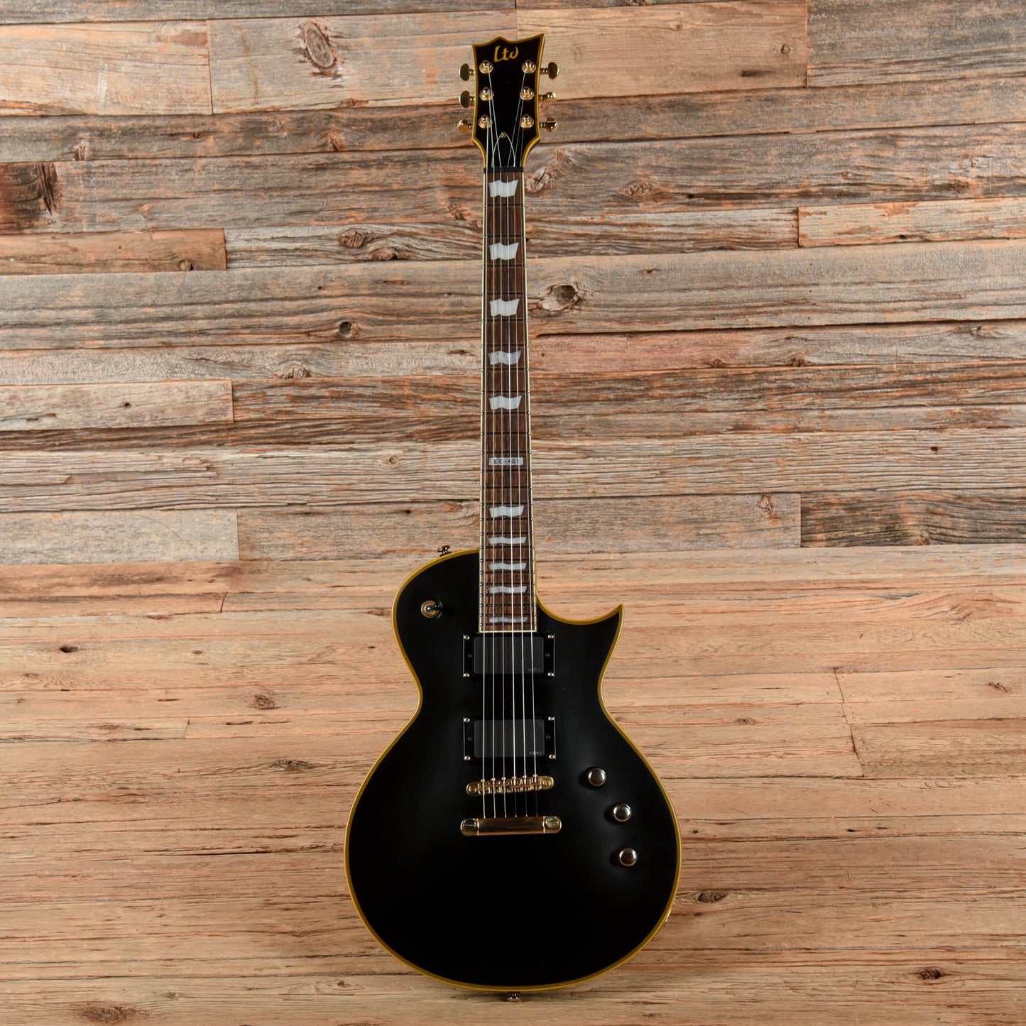 LTD EC-401 Satin Black 2012 Electric Guitars / Solid Body