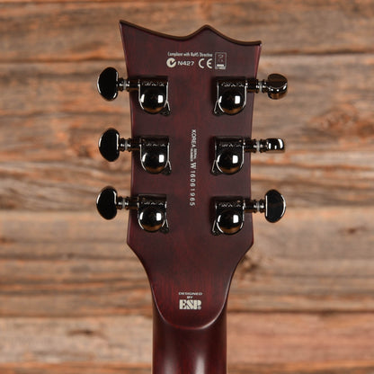 LTD EC-401QM Black Cherry 2016 Electric Guitars / Solid Body